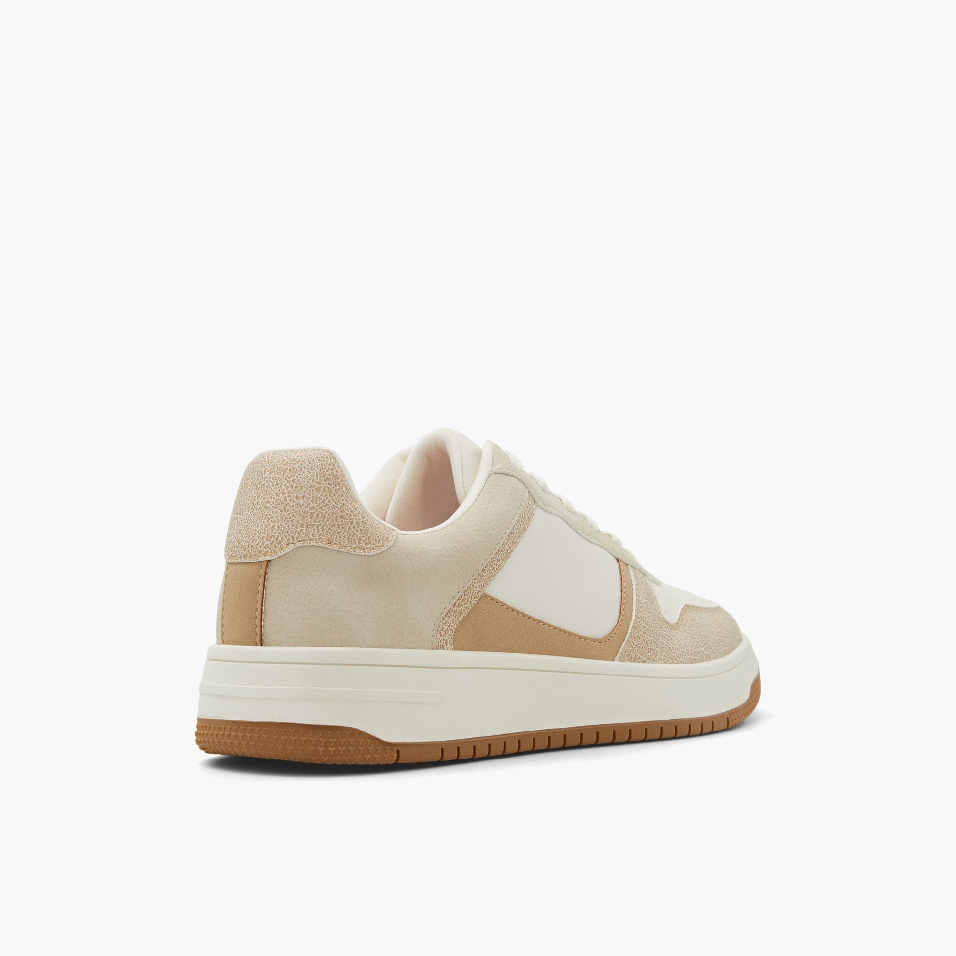 Three-quarter angle of Beige Freshh_h Low top sneakers's back side