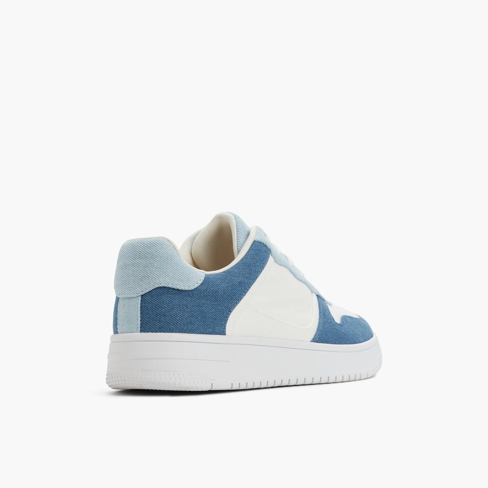 Test FR:Three-quarter angle of Denim Freshh_h Sneakers bas's back side