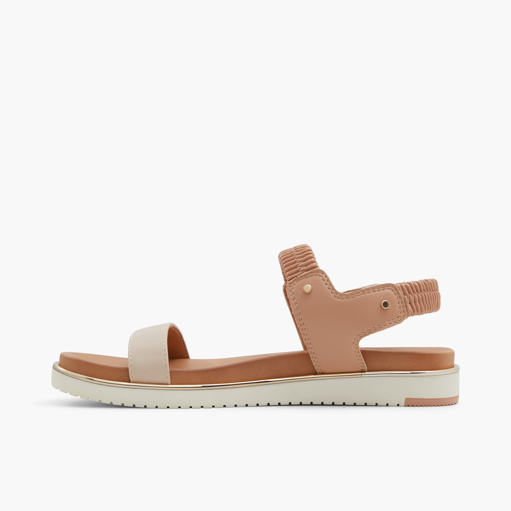 Side view of Bone Rainia Sandals