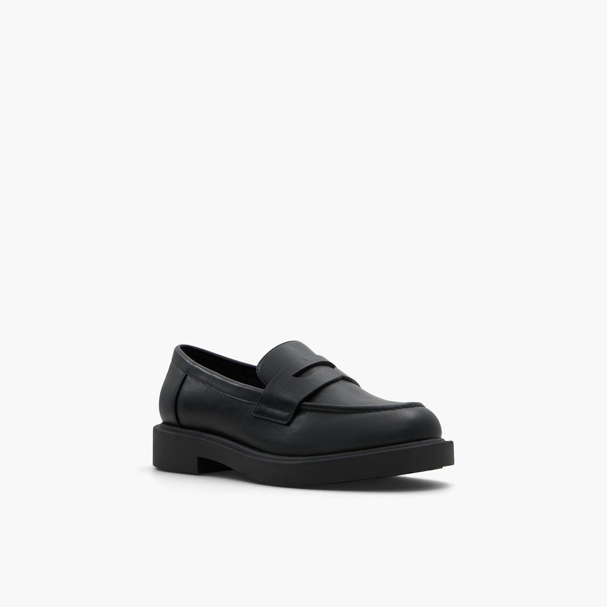Test FR:Three-quarter angle of Noir Frankiie Flâneurs massifs's front side
