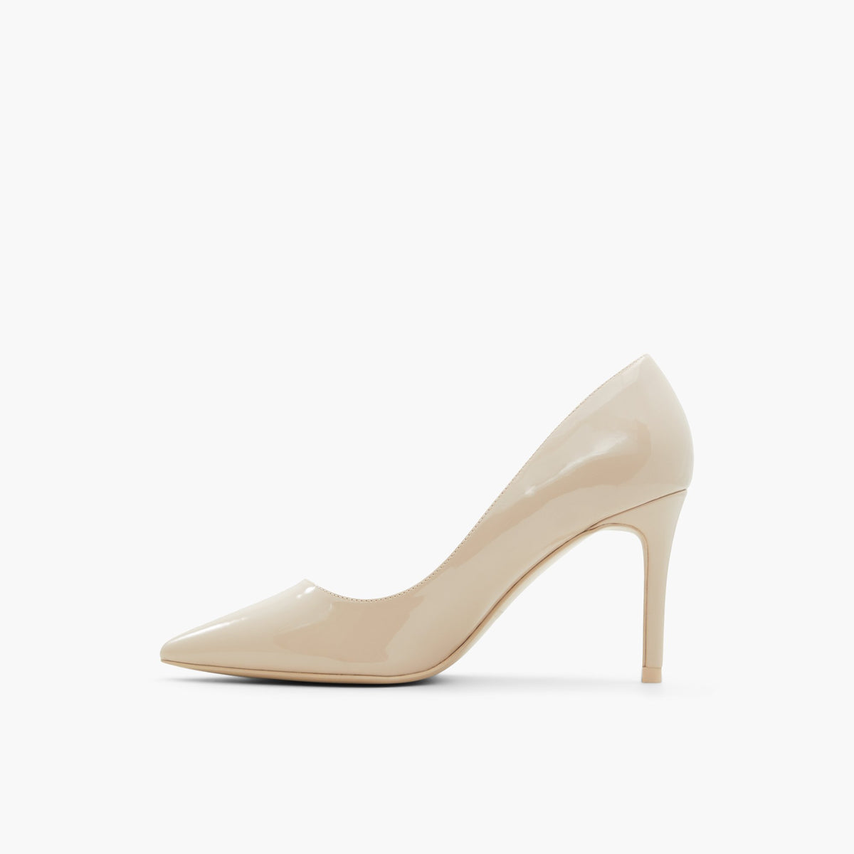 Side view of Other Beige Dazling High heels