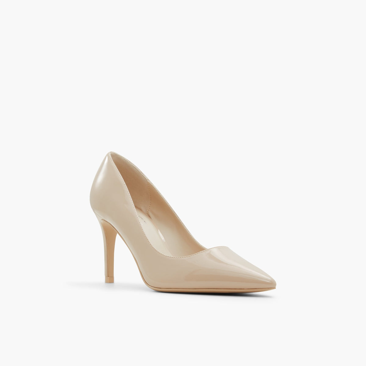Three-quarter angle of Other Beige Dazling High heels's front side