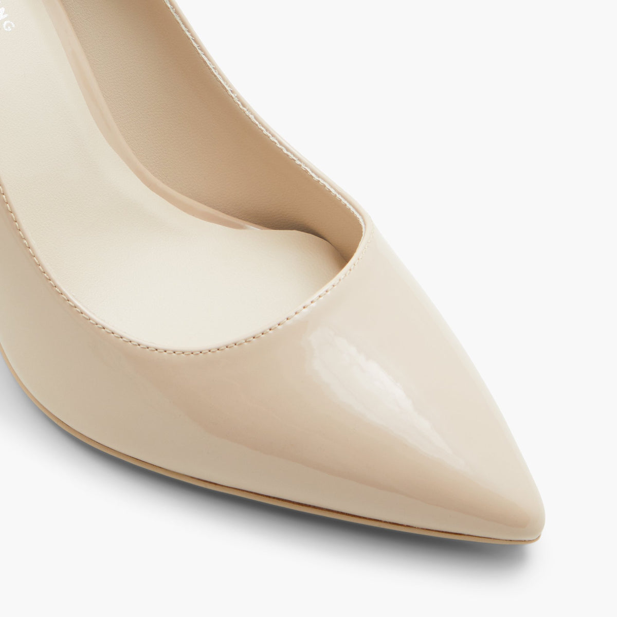 Close-up of the Other Beige Dazling High heels