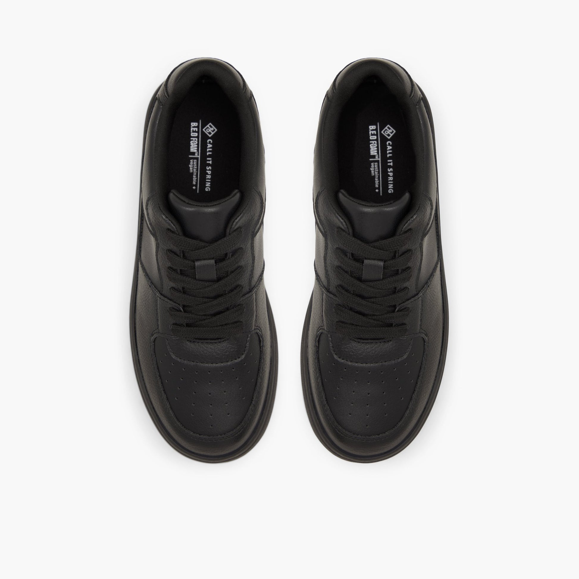 Top-down view of the Other Black Fresh Low top sneakers