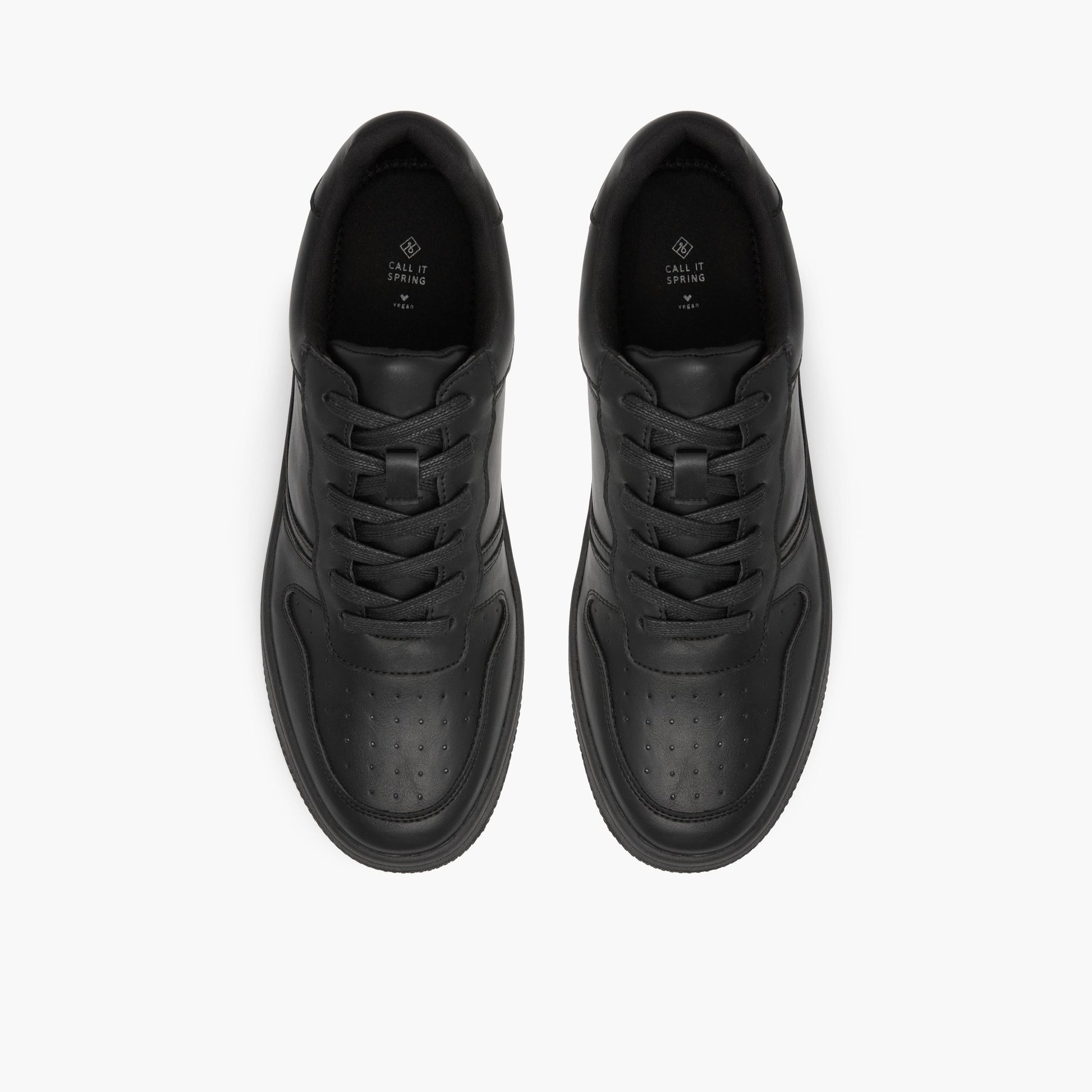 Test FR:Top-down view of the Noir Freshh_h Sneakers bas