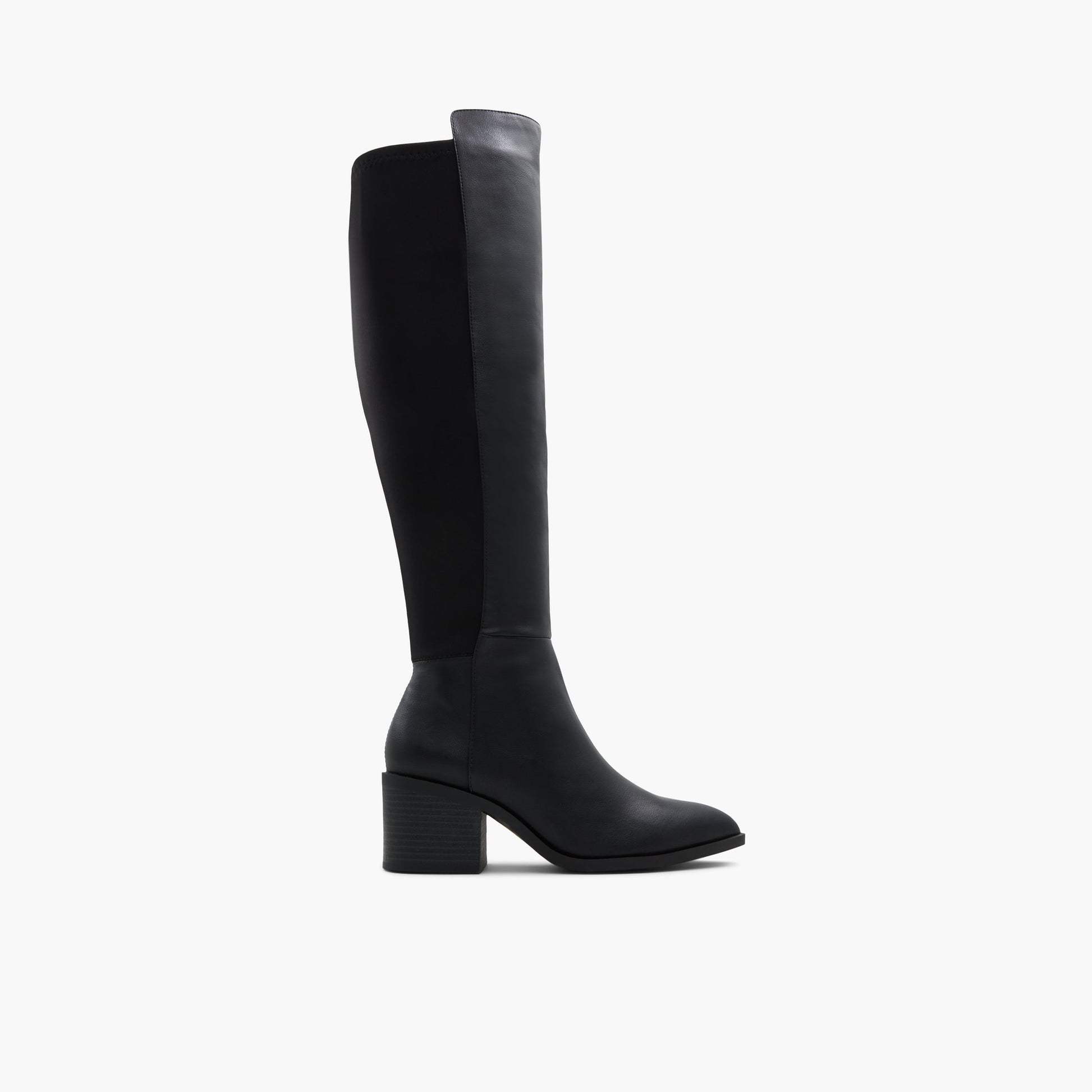 Main View of Black Oliviette Over The Knee Boots for Womens