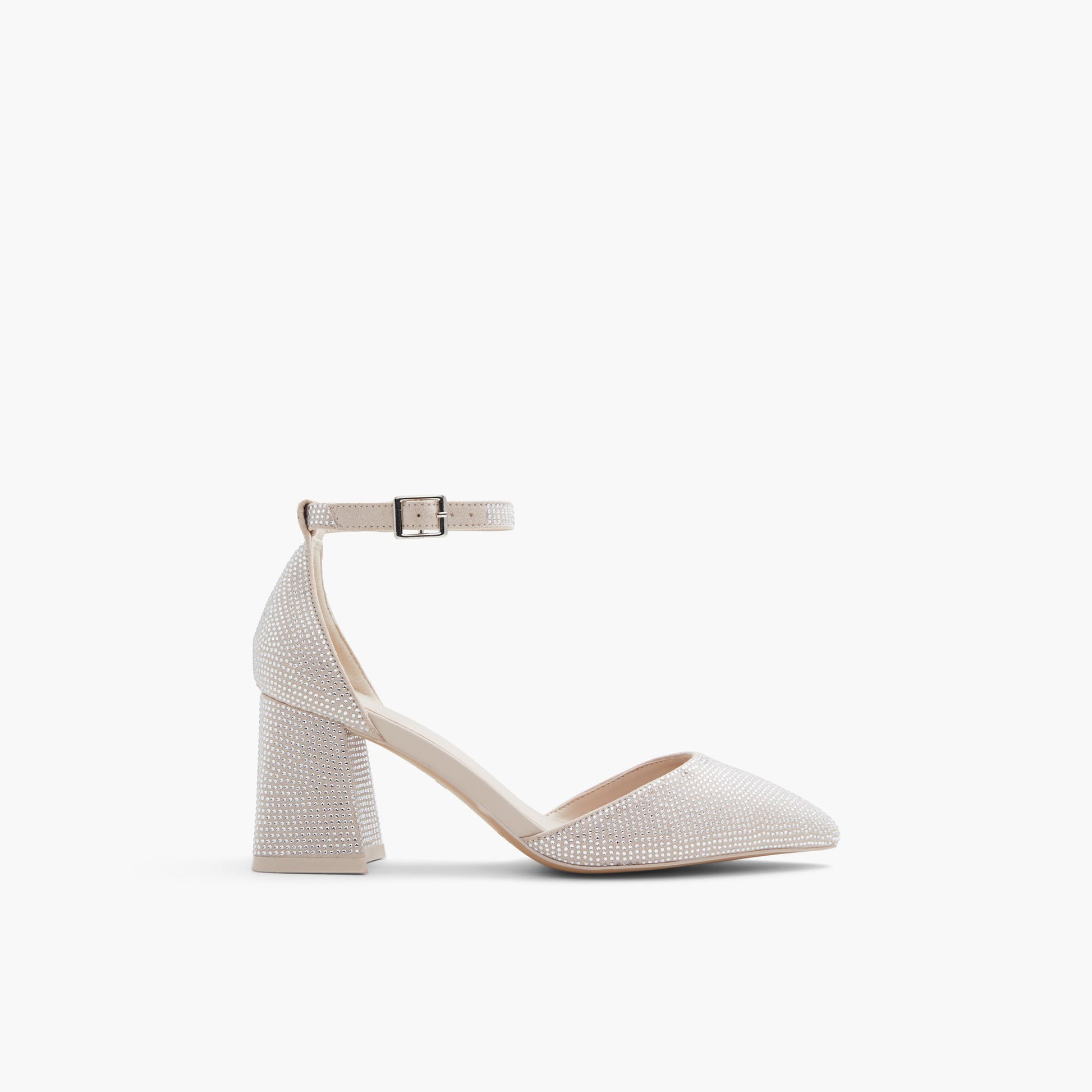Main View of Silver Daliaa Mid heels for Womens