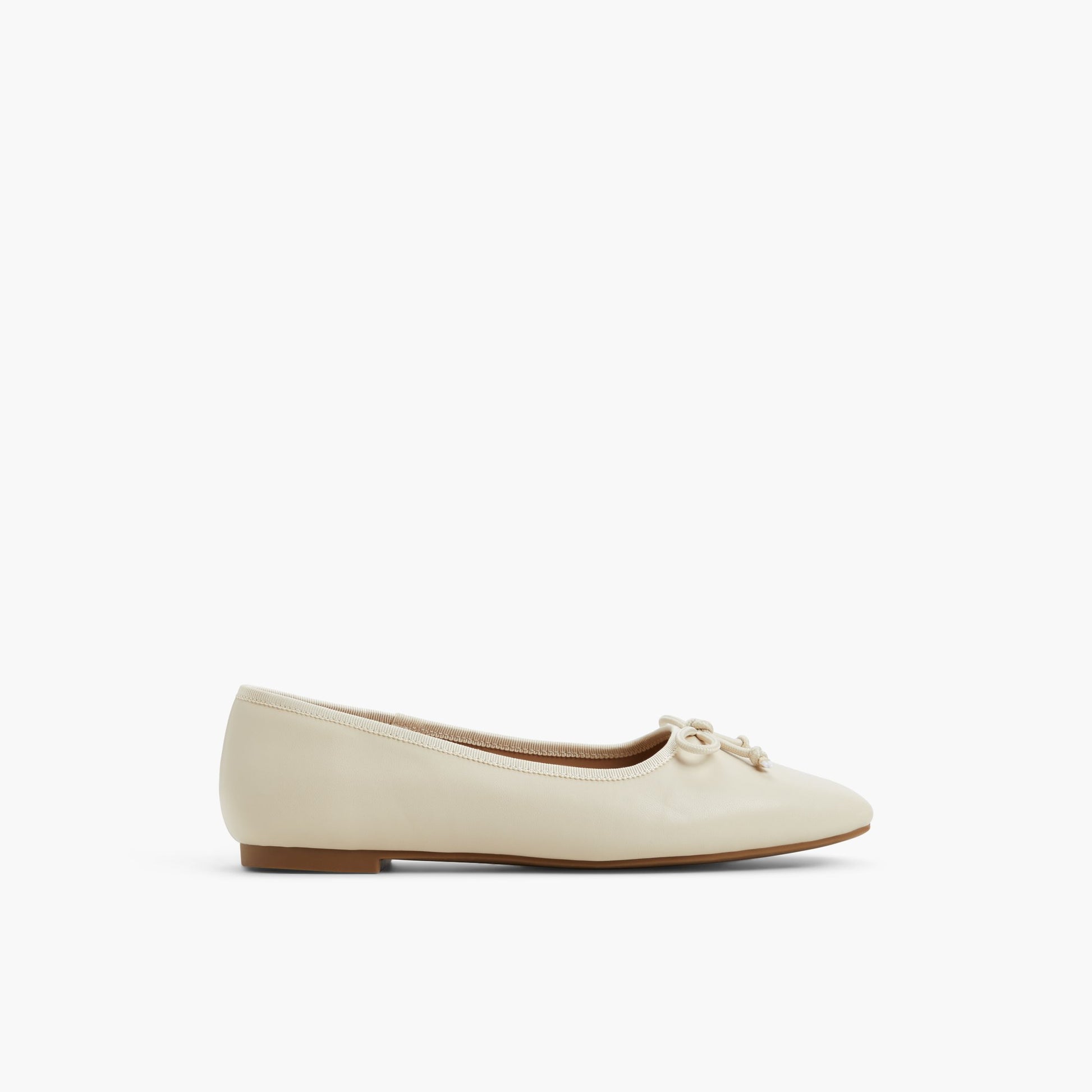 Main View of Bone Camiille Ballerina Flats for Womens