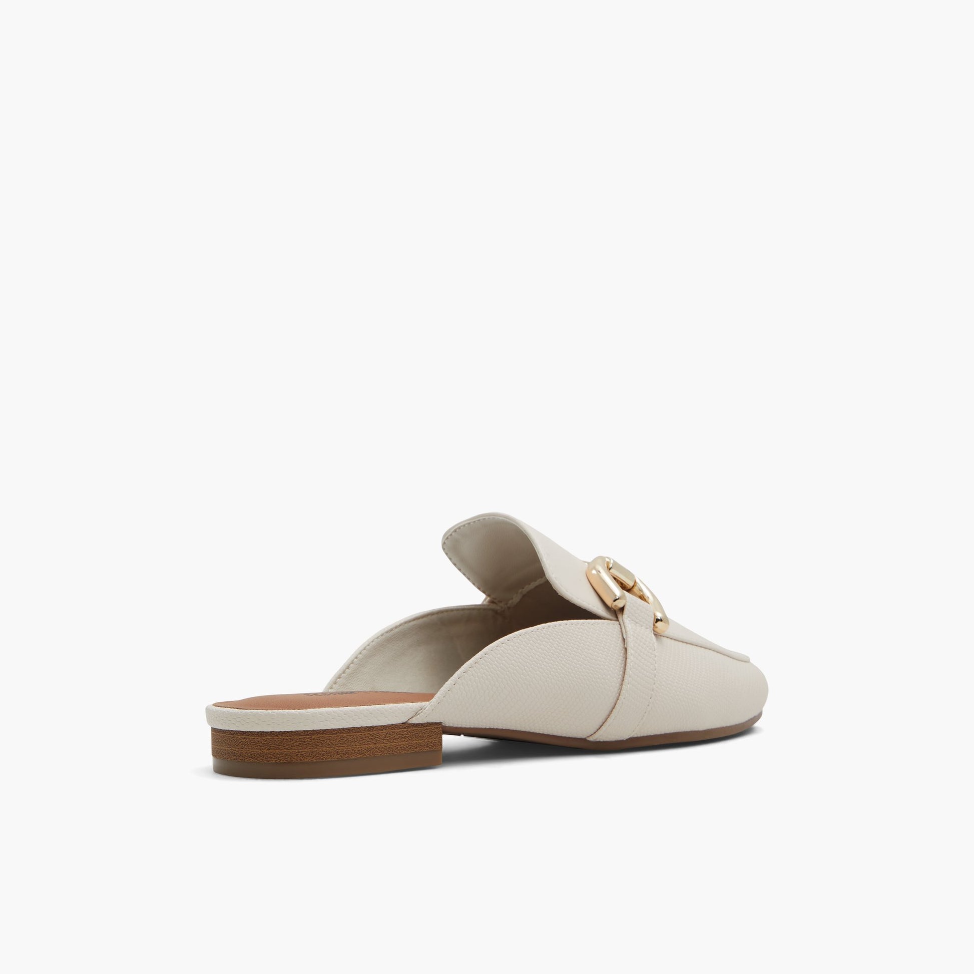 Three-quarter angle of Ice Alizee Mules loafers's back side