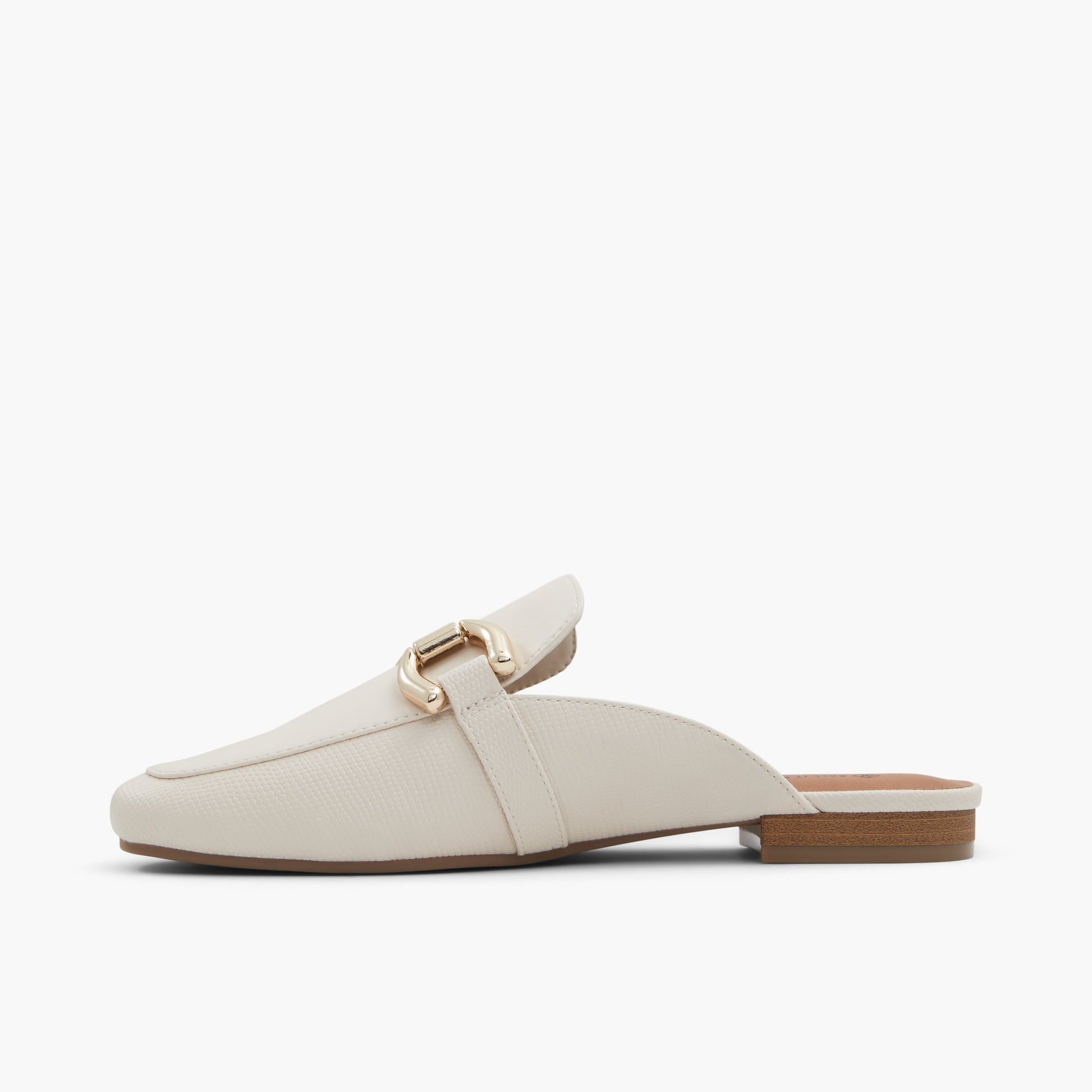 Side view of Ice Alizee Mules loafers