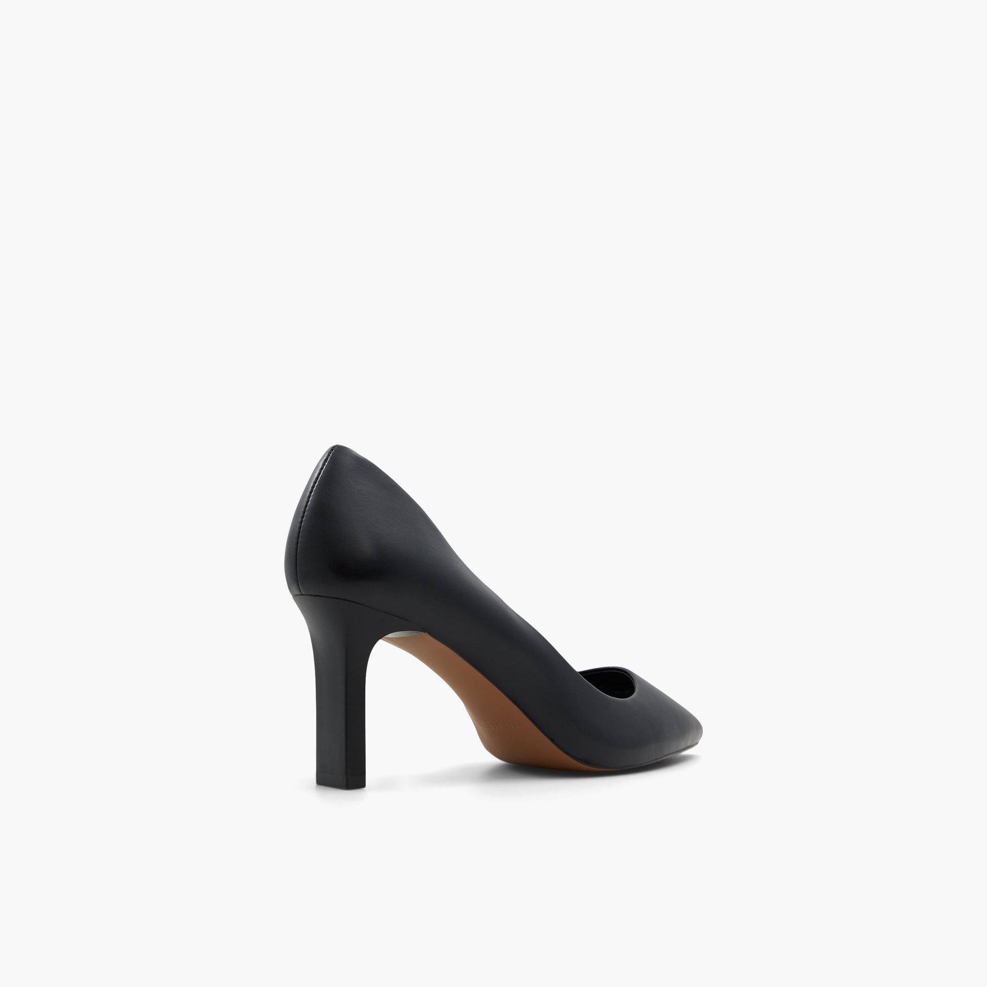 Three-quarter angle of Open Black Ninaaa High heel pumps's back side