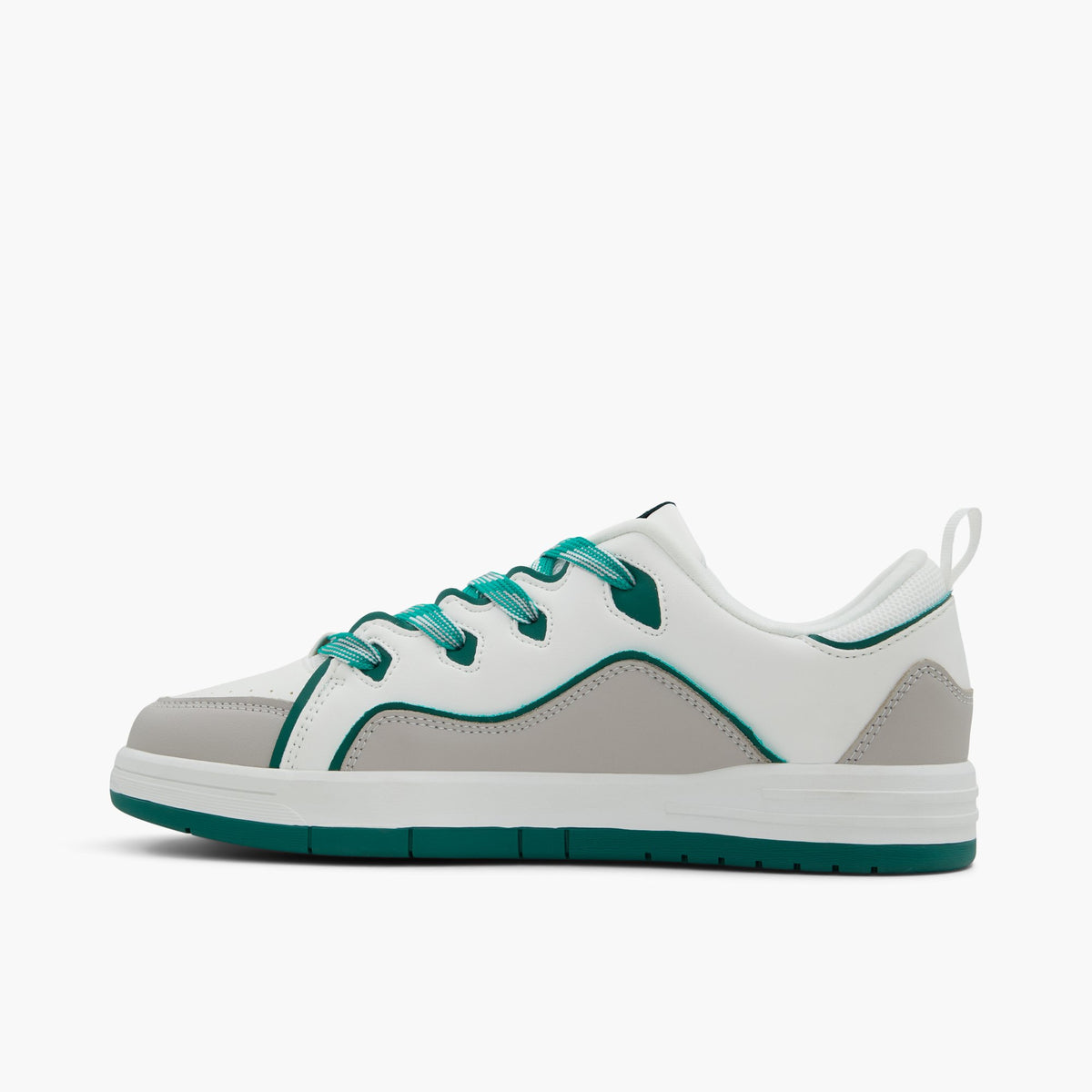 Vue latérale de Vert Orione Sneakers bas