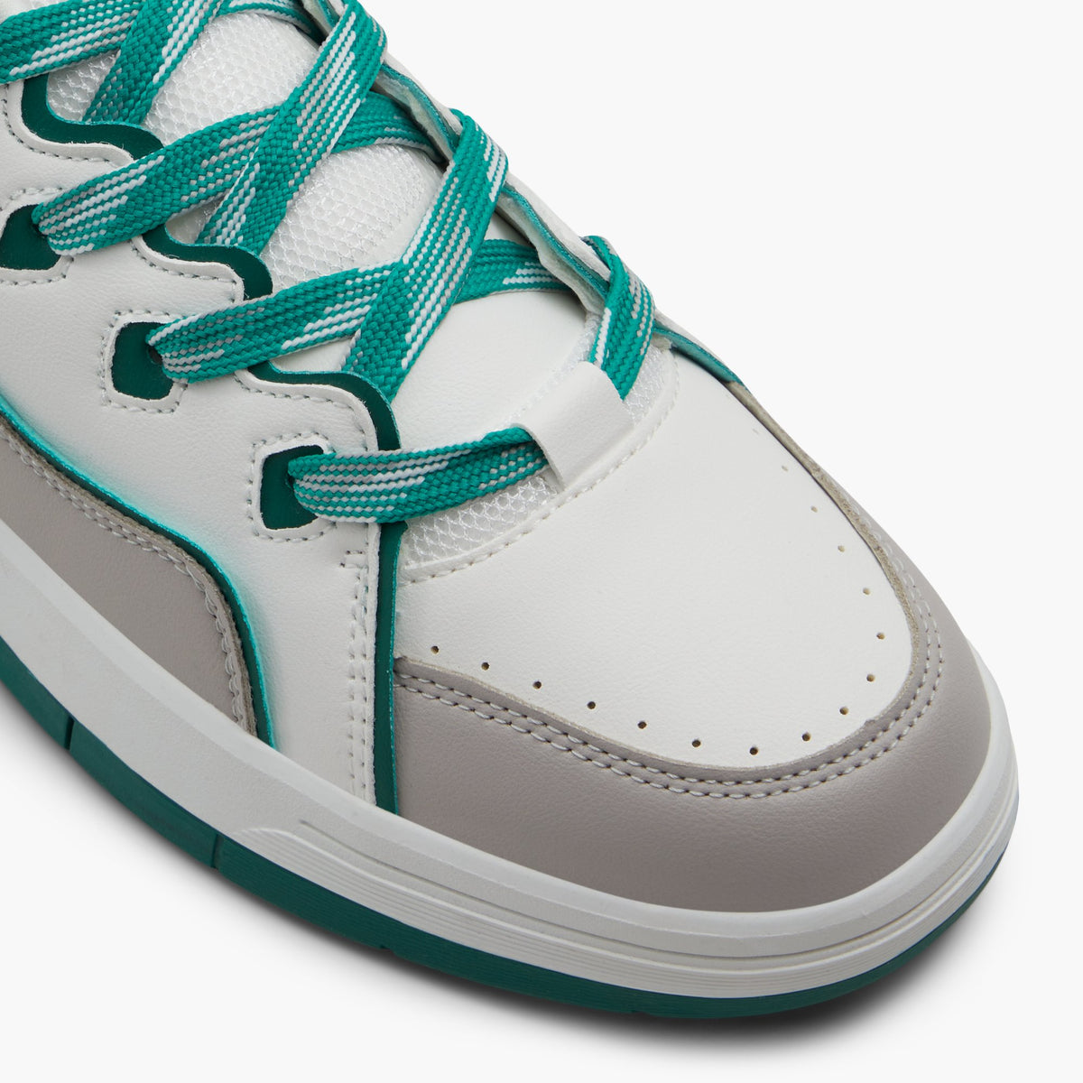 Gros plan de la Vert Orione Sneakers bas