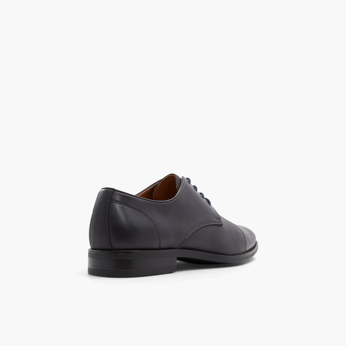 Three-quarter angle of Other black Marino Derby shoes's back side