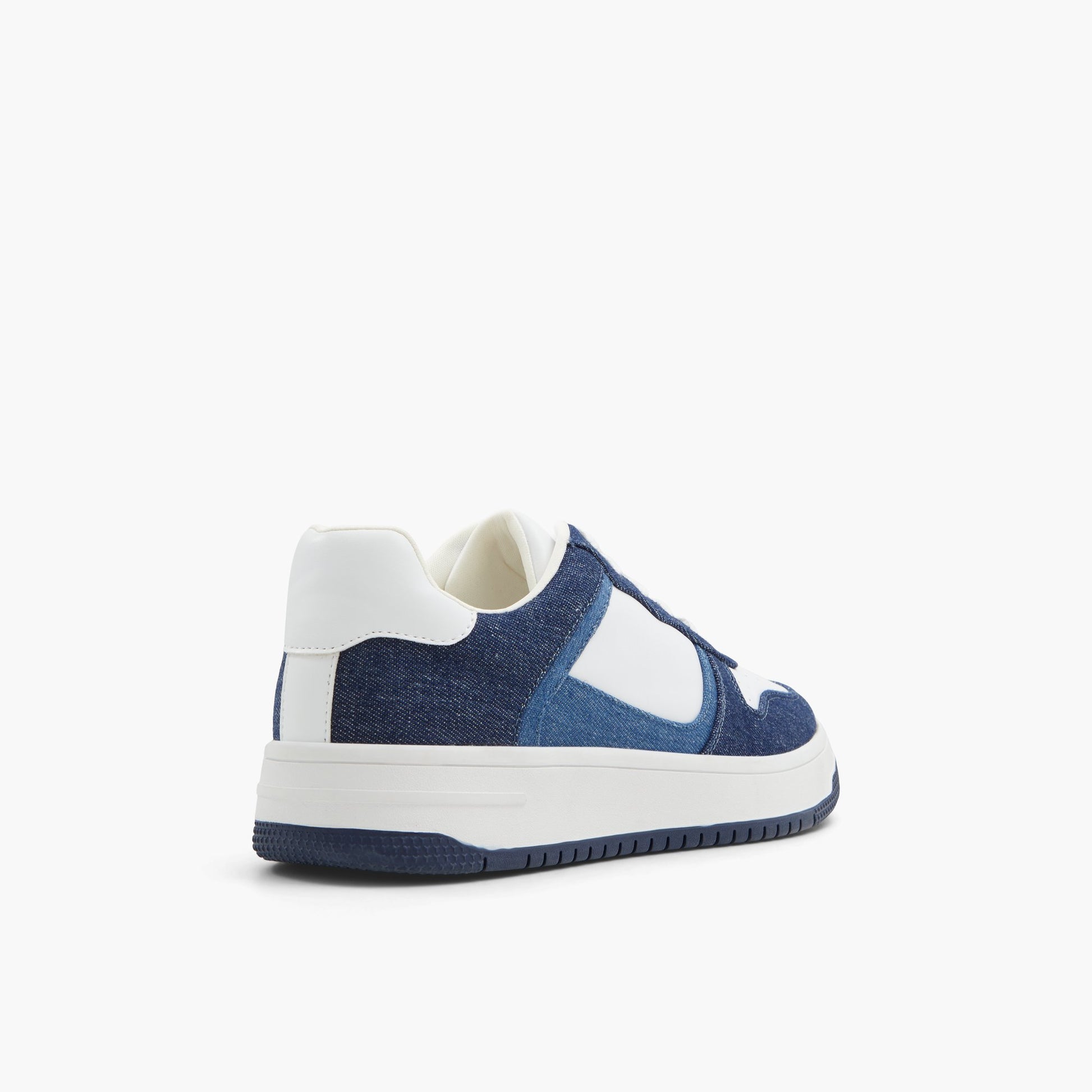 Three-quarter angle of Other navy Freshh_h Low top sneakers's back side
