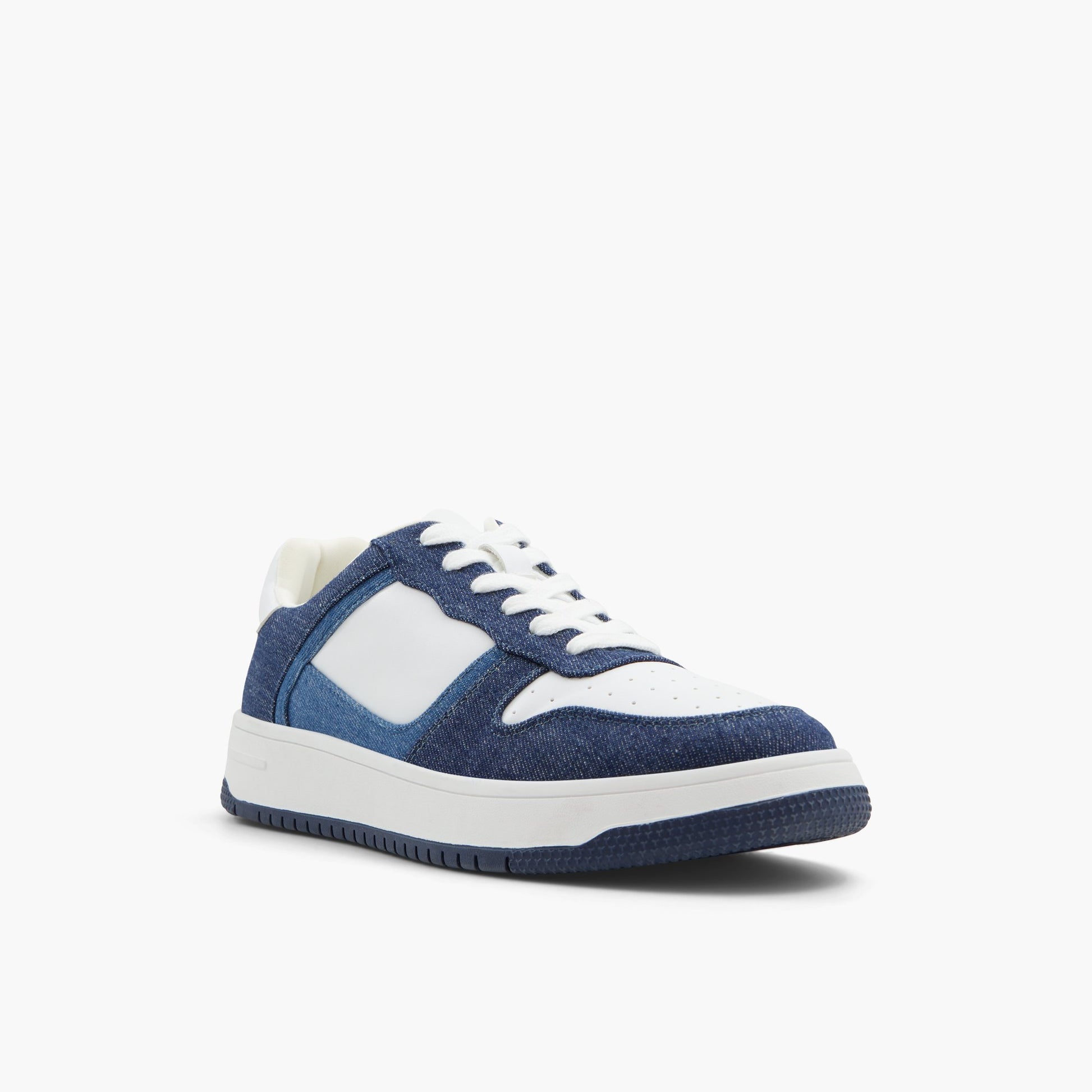 Three-quarter angle of Other navy Freshh_h Low top sneakers's front side