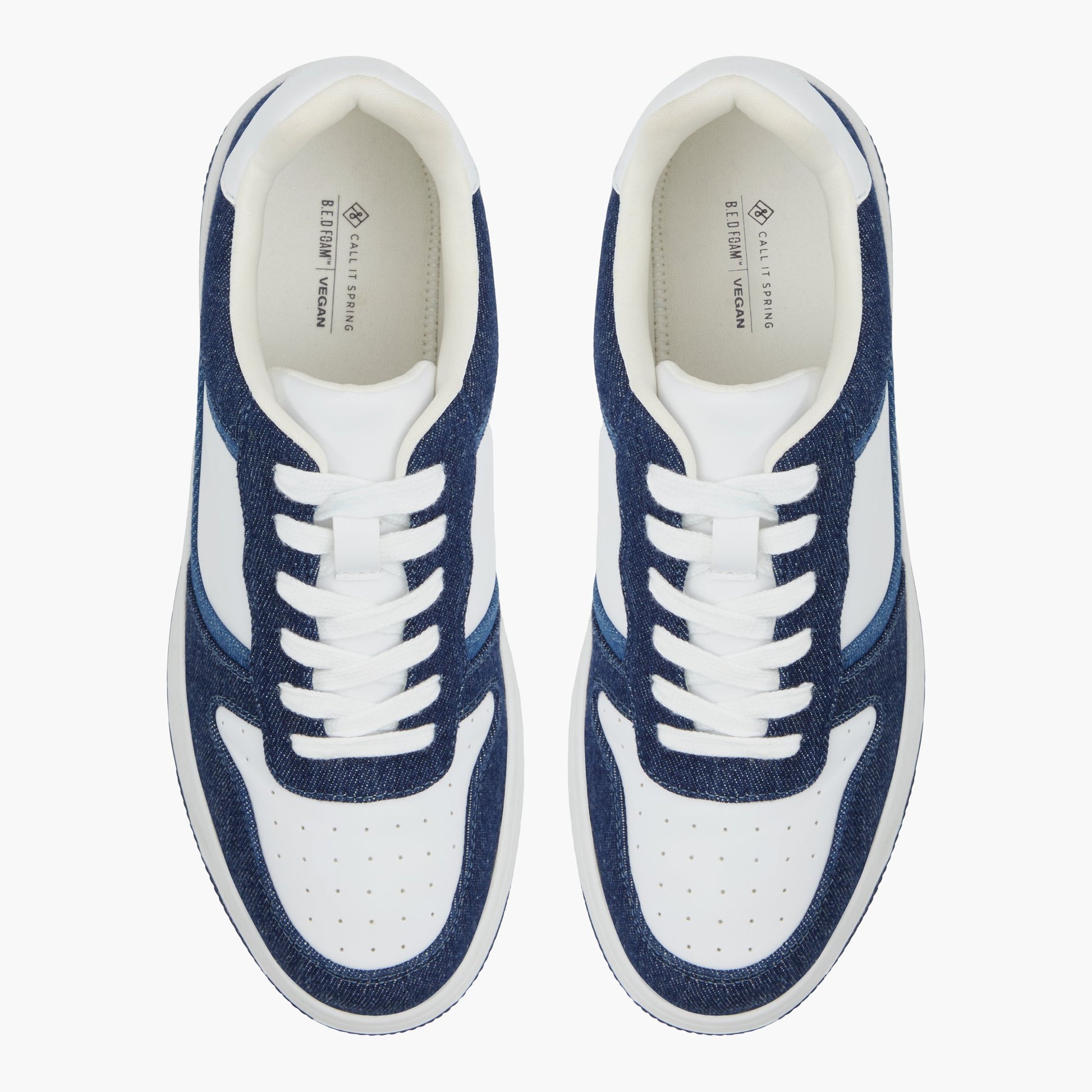 Top-down view of the Other navy Freshh_h Low top sneakers
