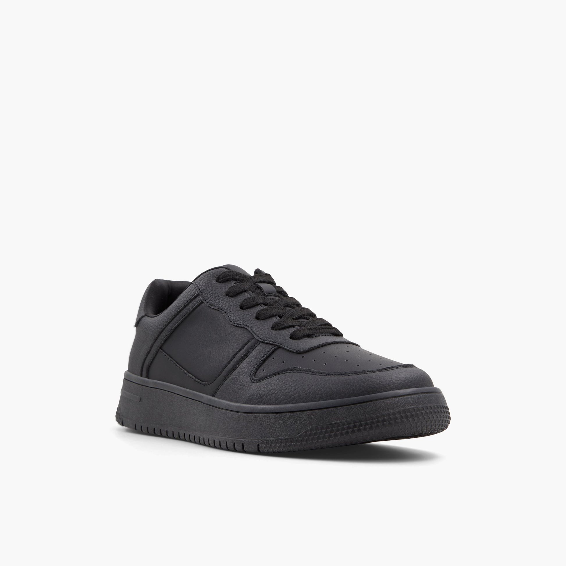 Three-quarter angle of Other black Freshh_h Low top sneakers's front side