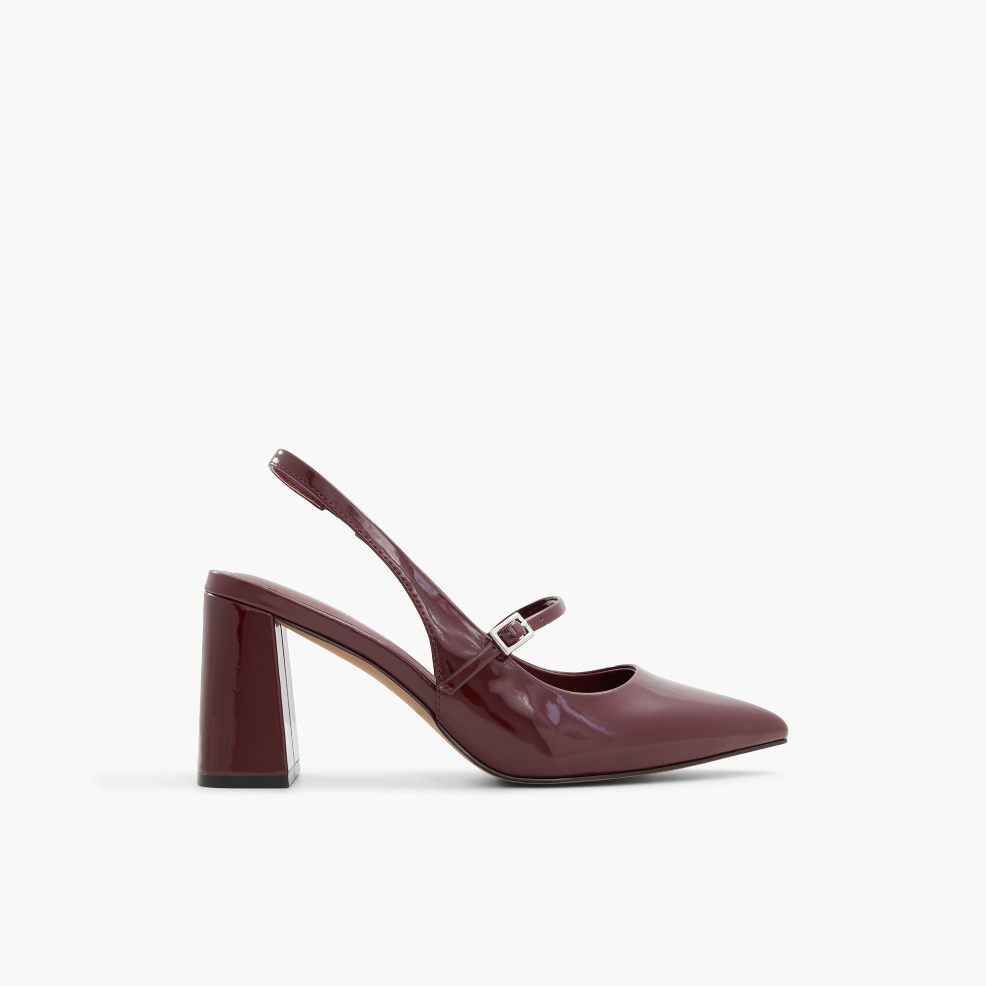 Main View of Bordo Coquettte Mary Jane High Heels for Womens