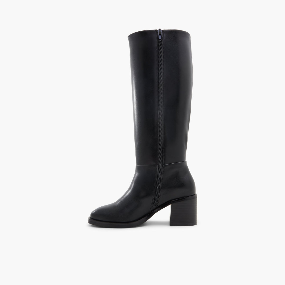 Vue latérale de Noir Renay Bottes hautes