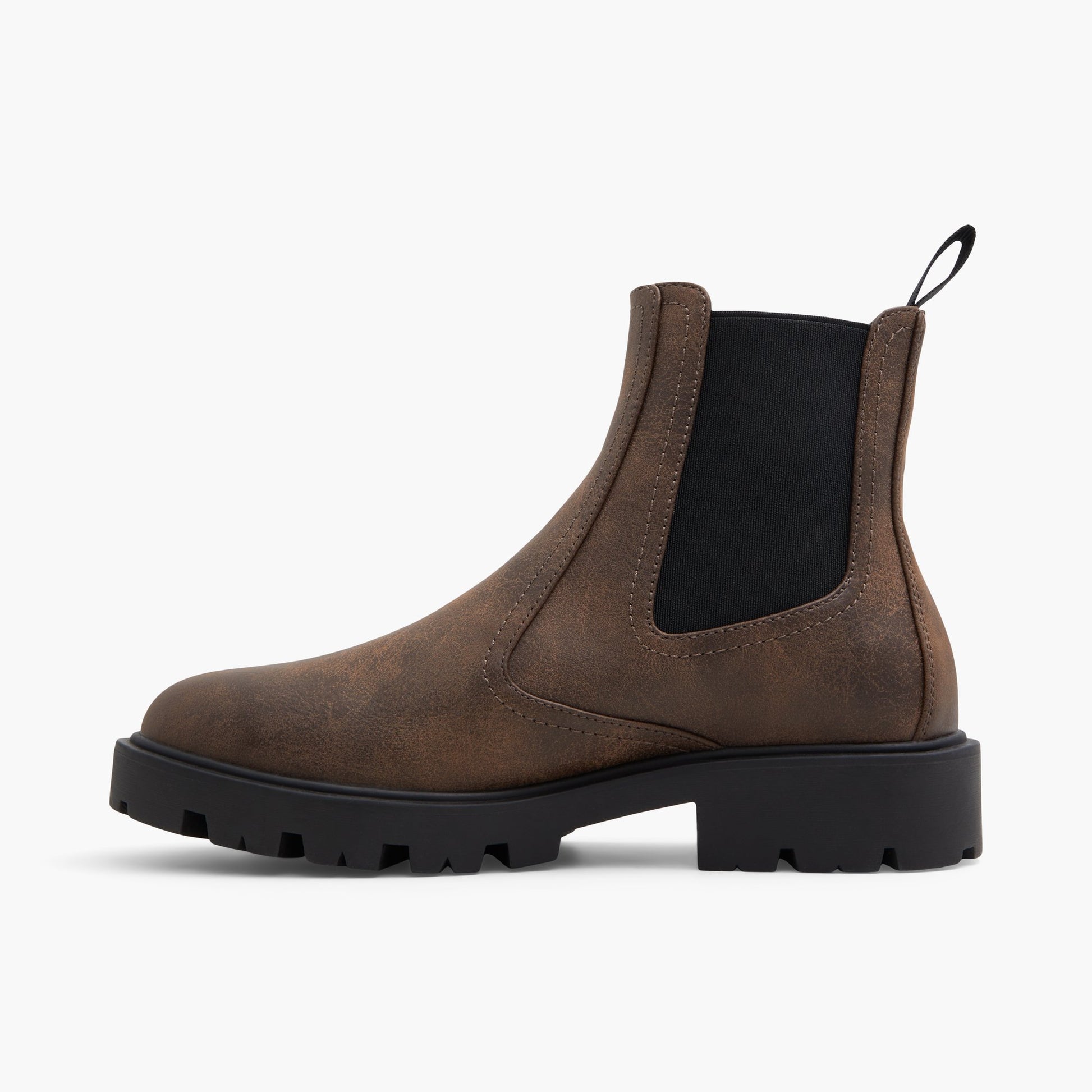 Side view of Other Brown Ashtynn Chelsea Boots