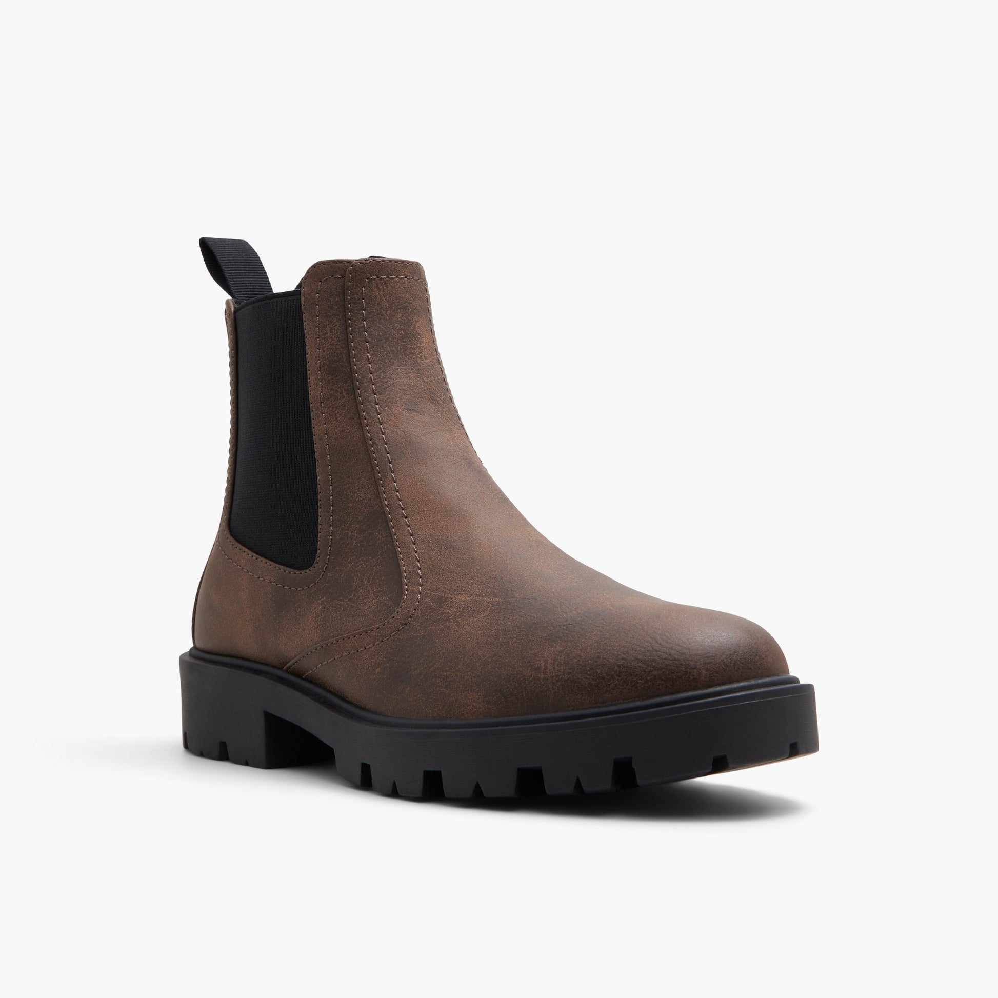 Three-quarter angle of Other Brown Ashtynn Chelsea Boots's front side