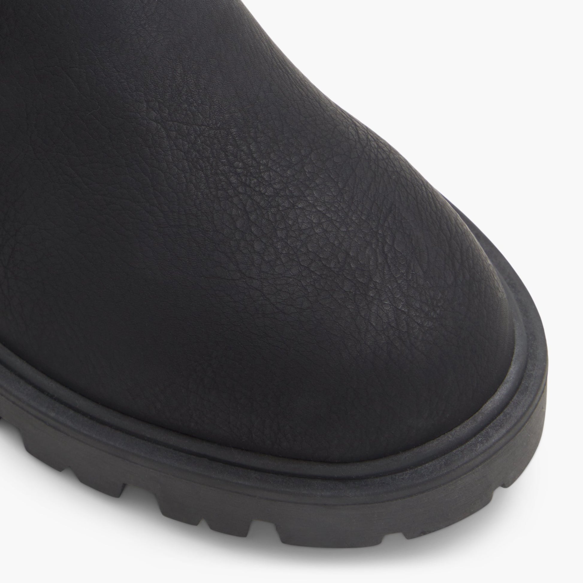 Close-up of the Other black Ashtynn Chelsea Boots