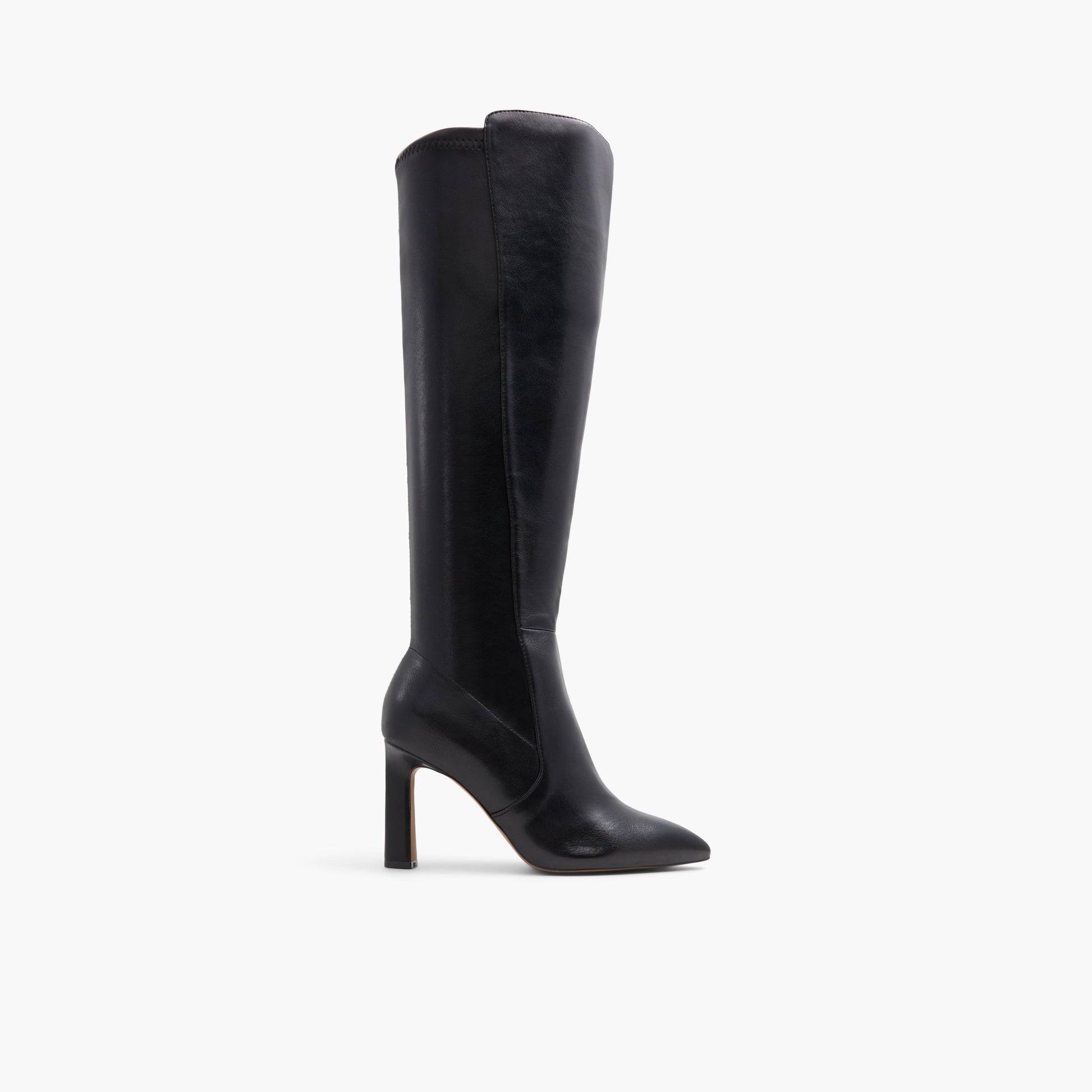Main View of Black Rosanna High Heeled Tall Boots for Womens