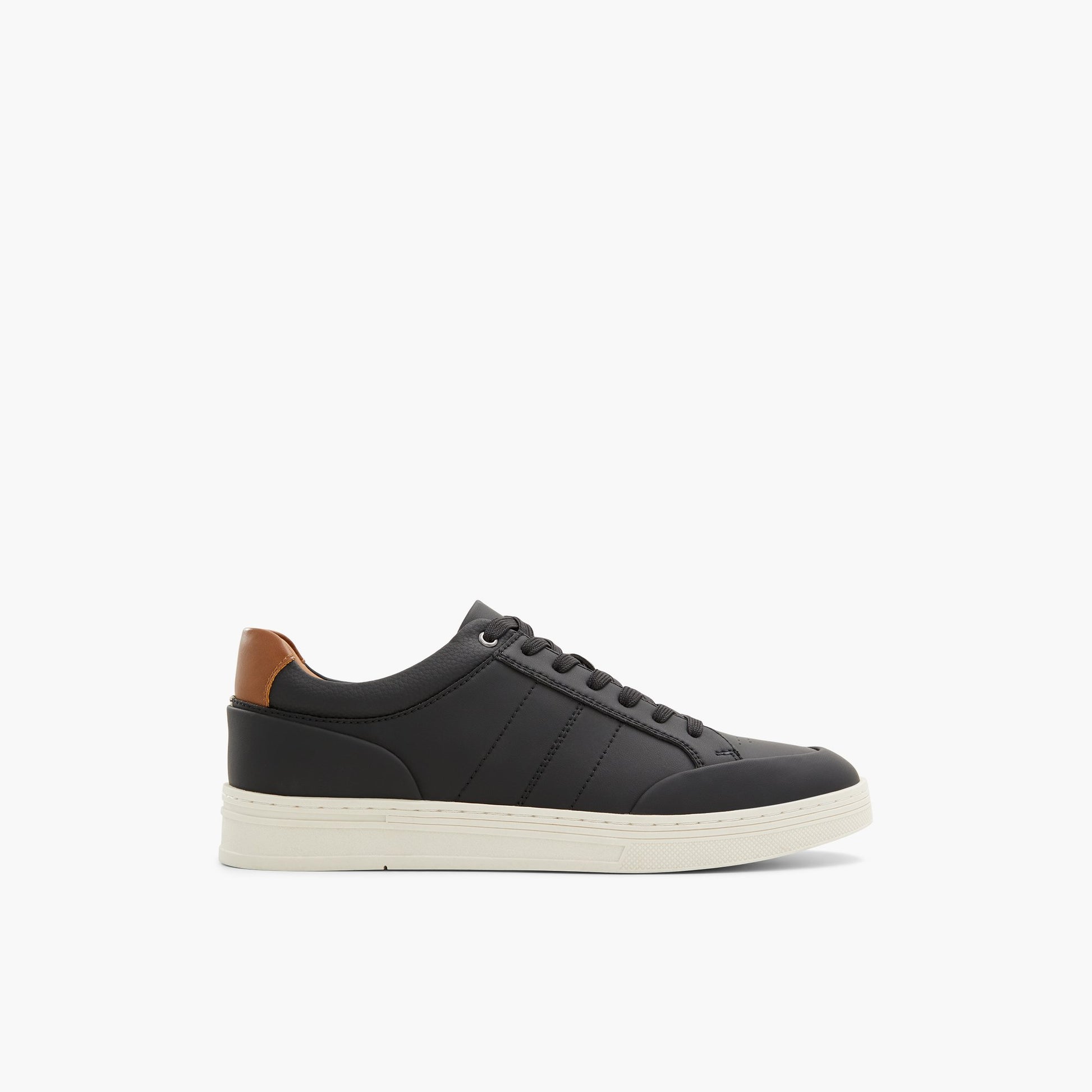 Main View of Black Dunkirk Low-top Sneakers for Mens