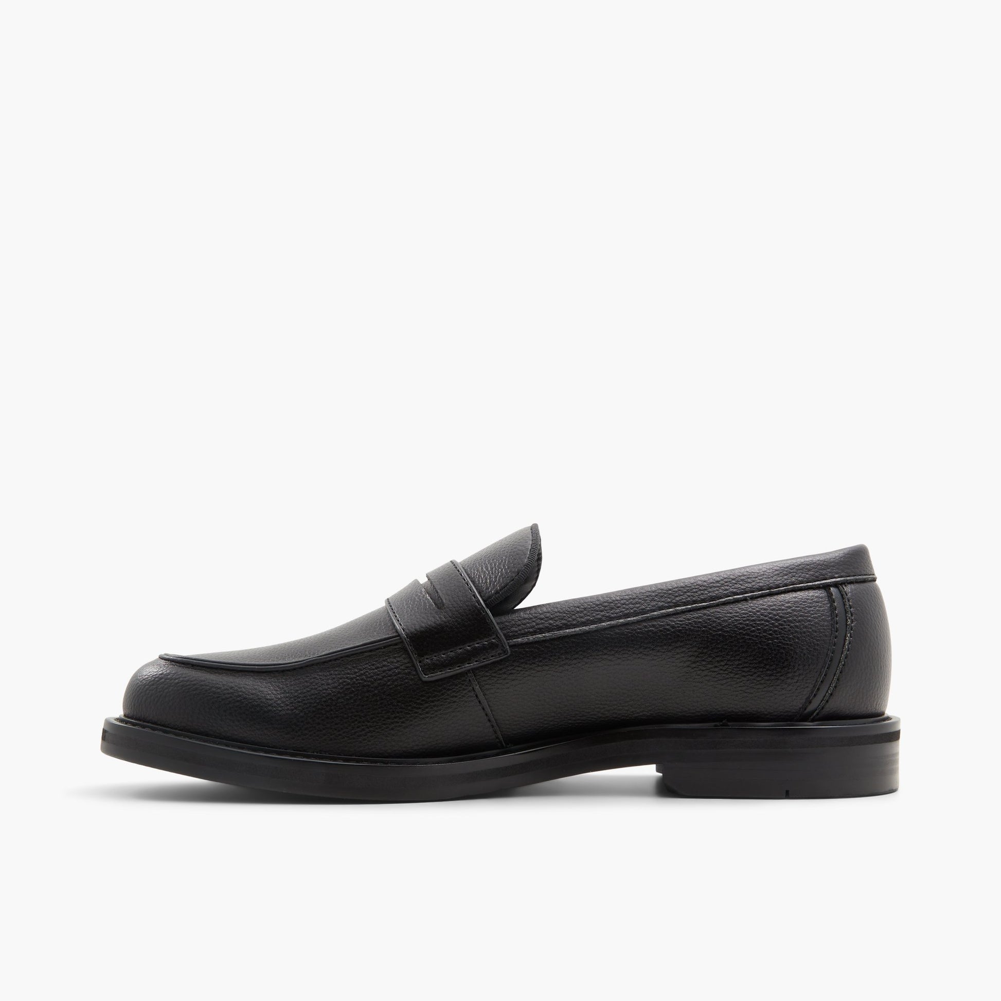 Side view of Black Hayward Loafers