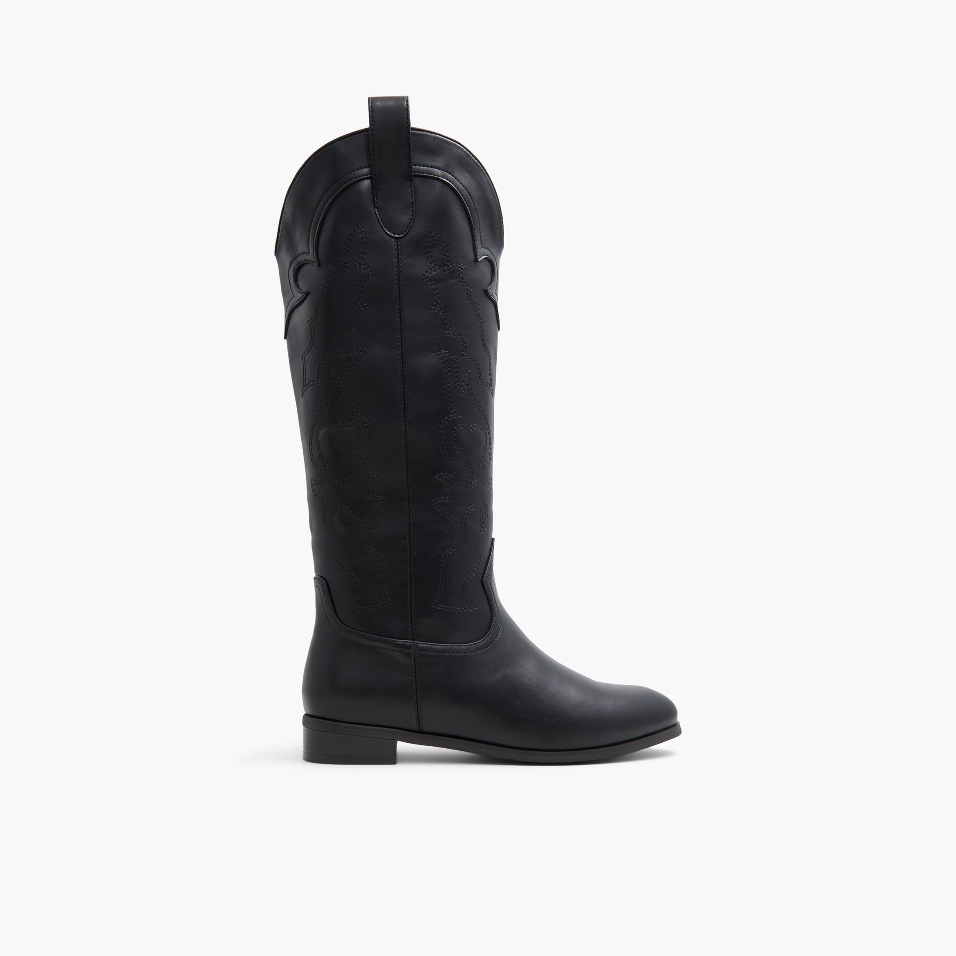 Main View of Black Dune Western Tall Boots for Womens