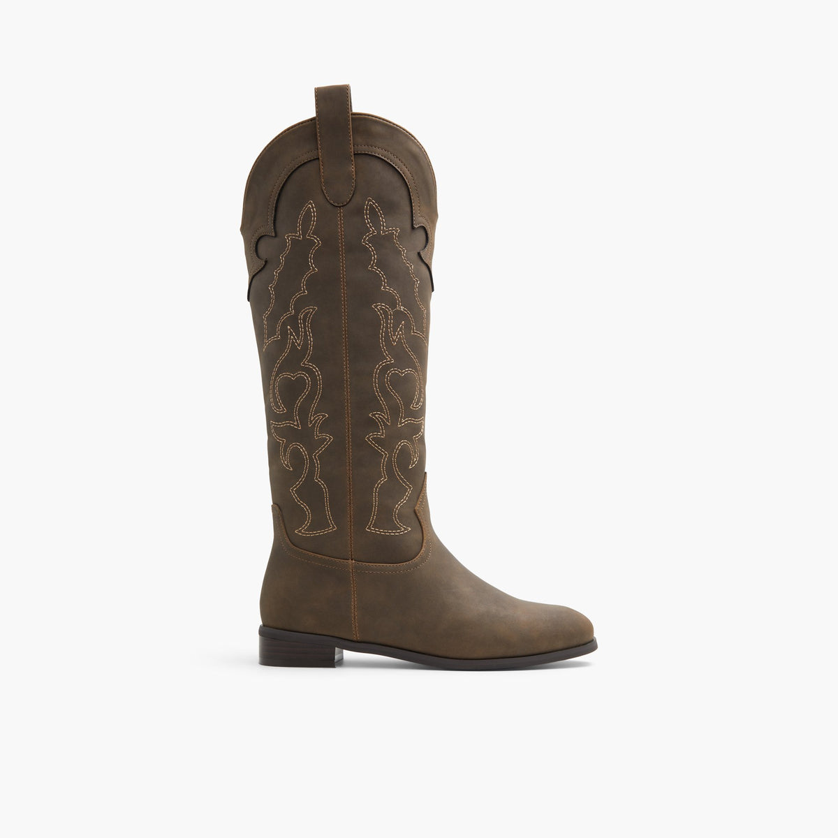 Main View of Light brown Dune Knee-High Boots for Womens