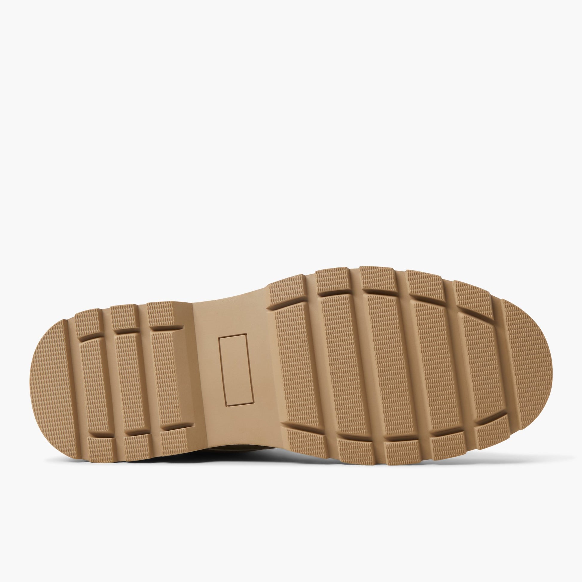 View of Beige Bowerbank Combat Boots's sole