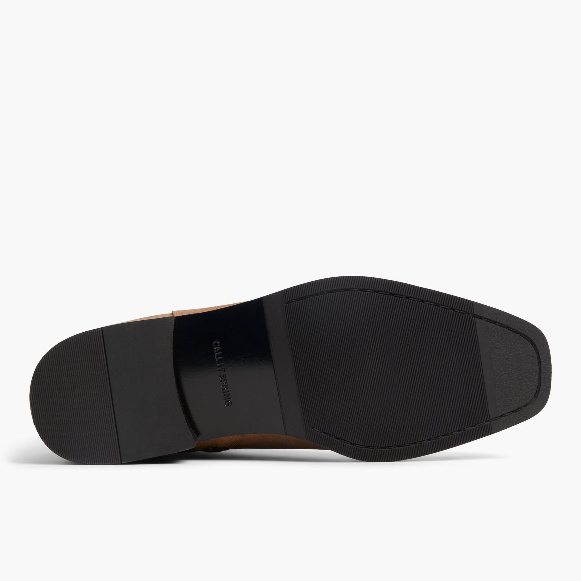 View of Tan Coburn Chelsea Boots's sole