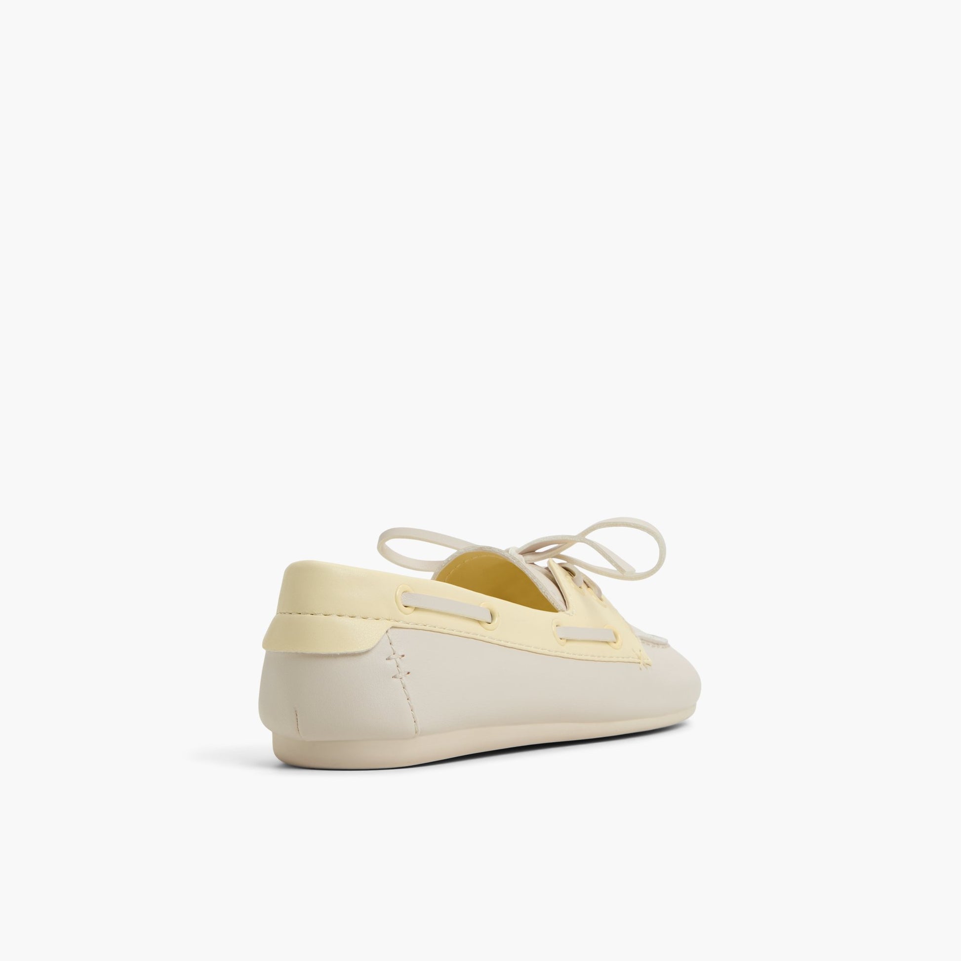 Three-quarter angle of Ice Shelly Boat Shoes's back side