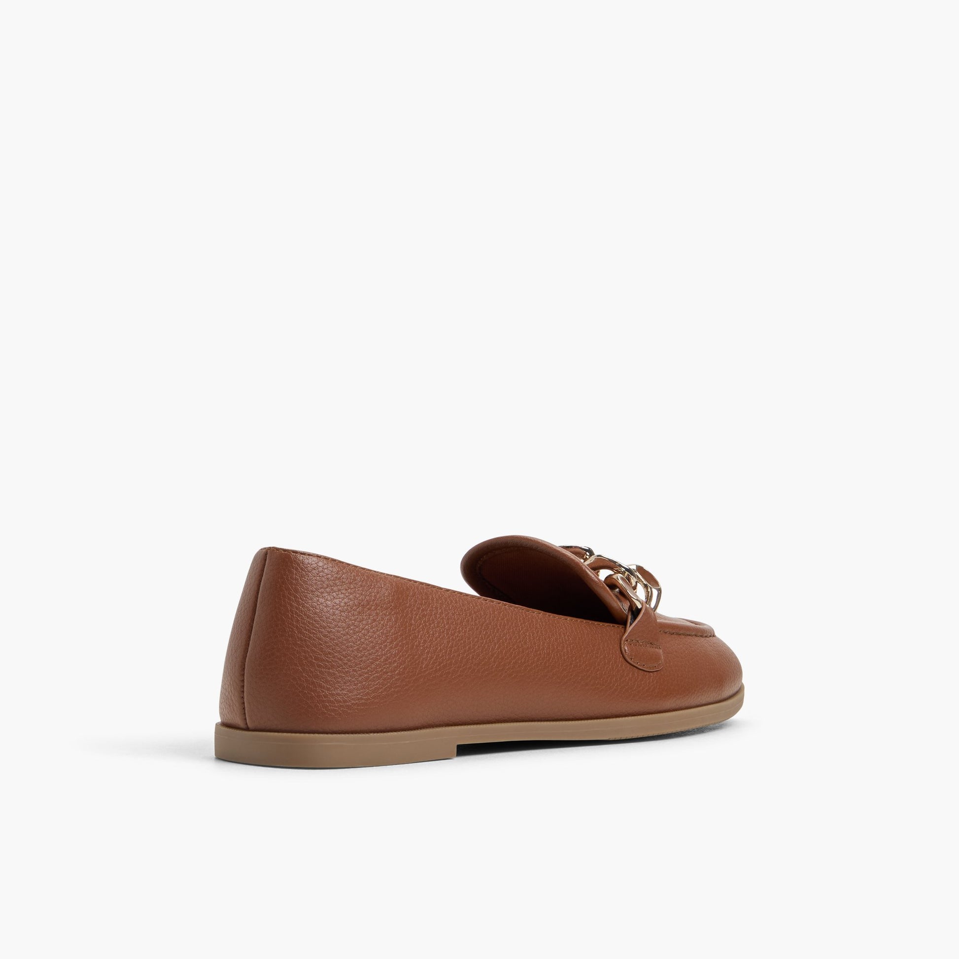 Three-quarter angle of Light Brown Derayne Loafers's back side