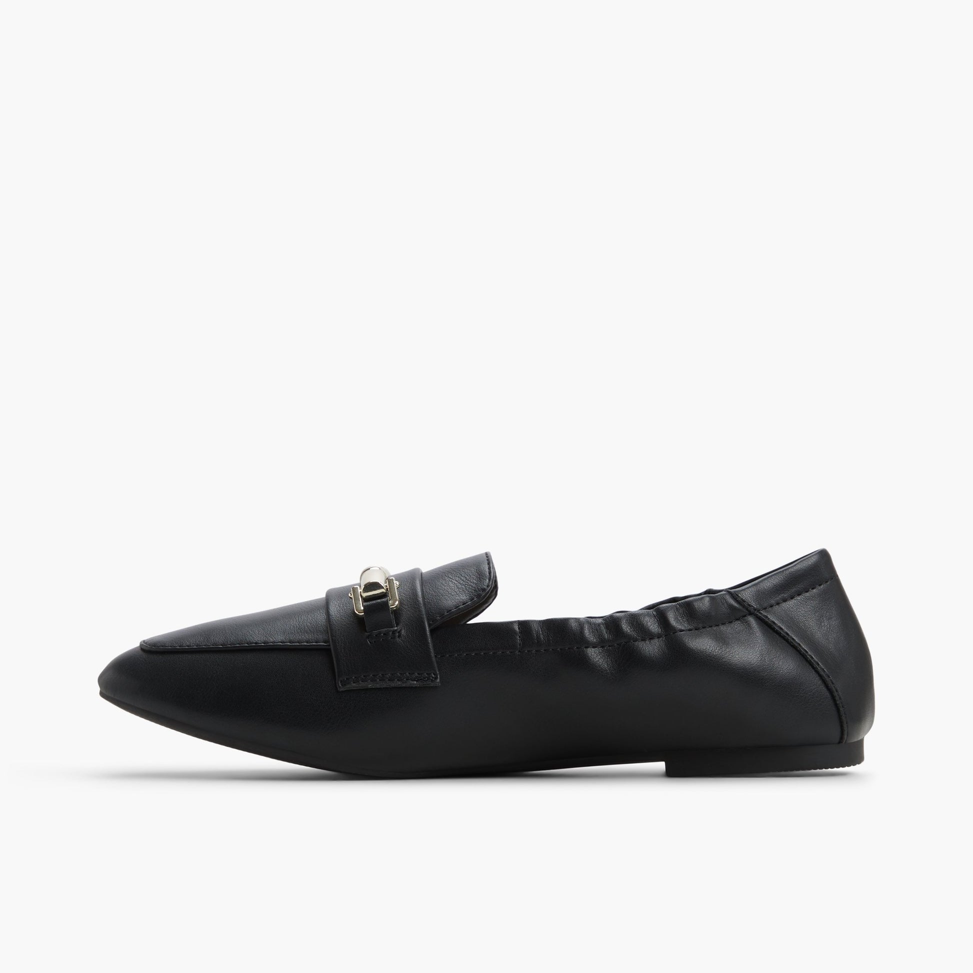 Side view of Black Tiera Loafers