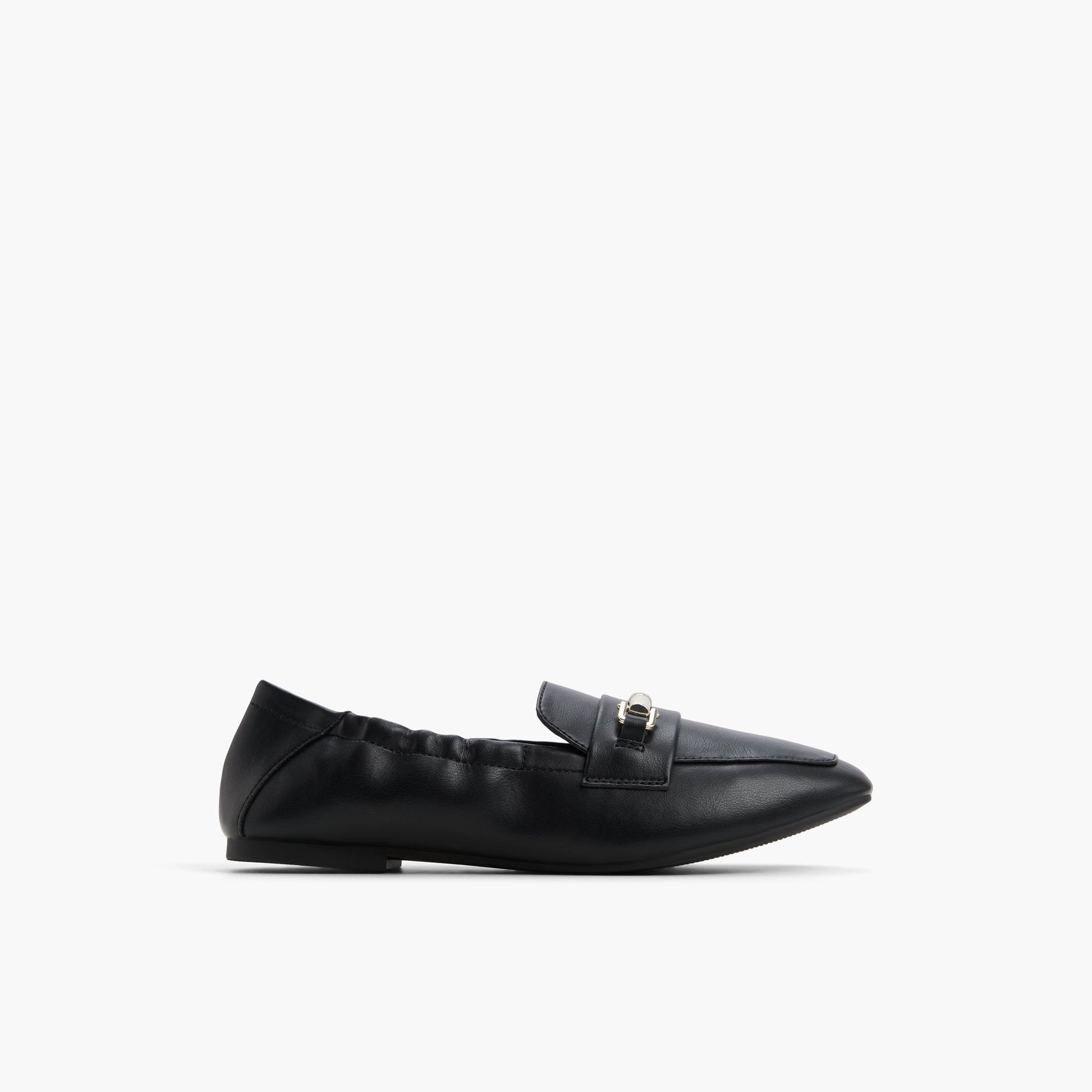 Main View of Black Tiera Loafers for Womens
