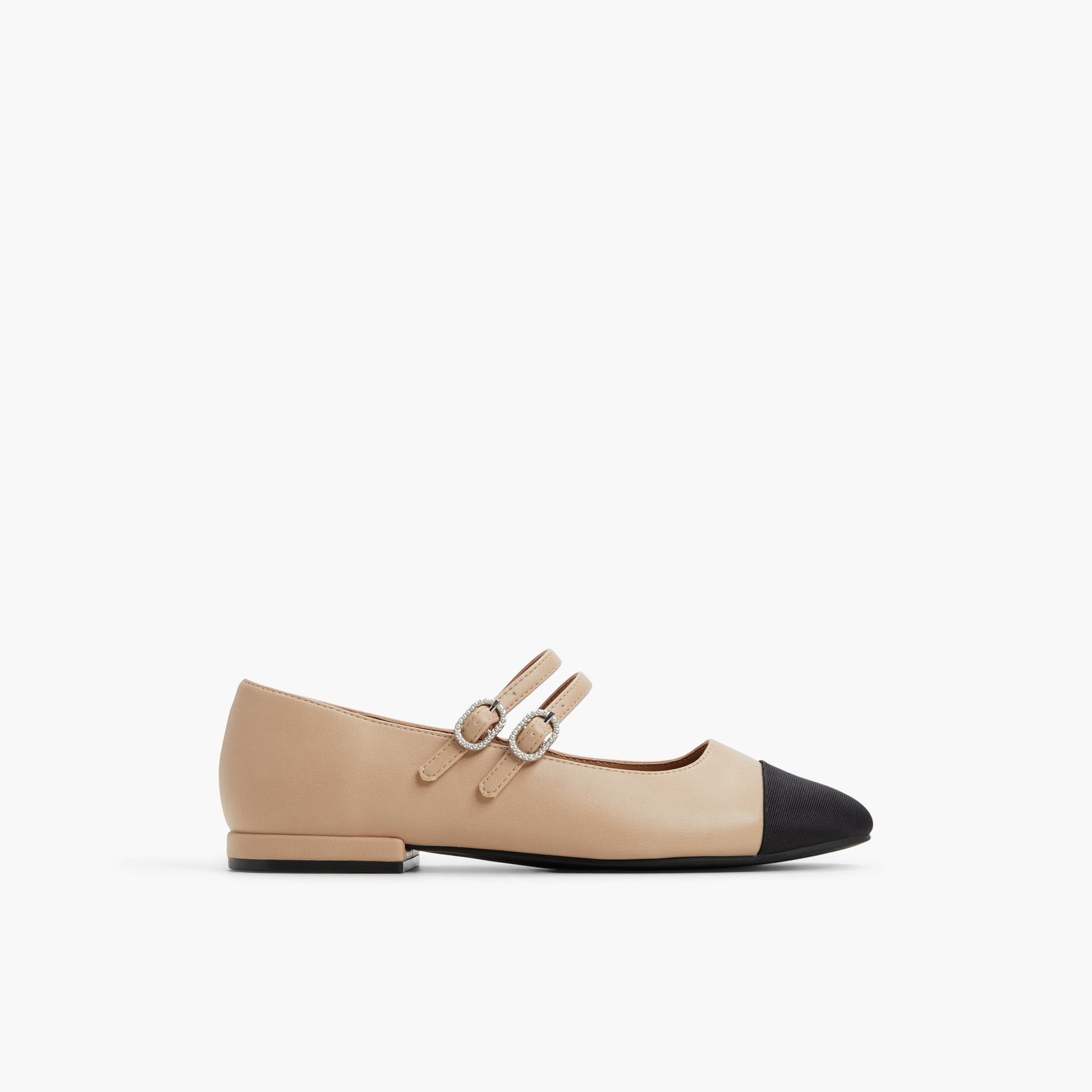 Main View of Medium Beige Libbi Mary Janes for Womens