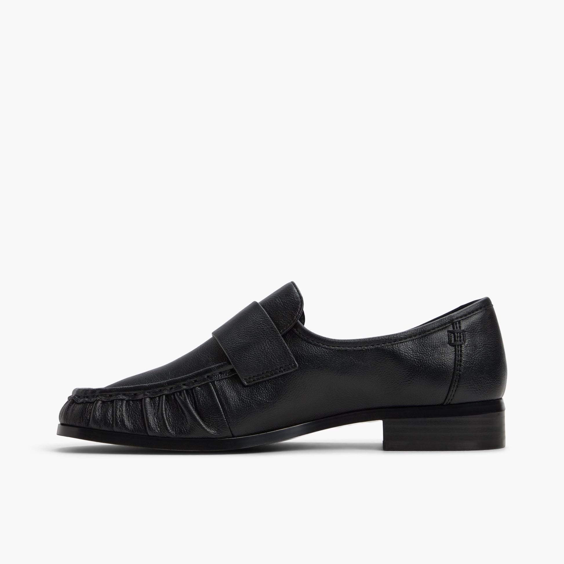 Side view of Black Elowin Loafers