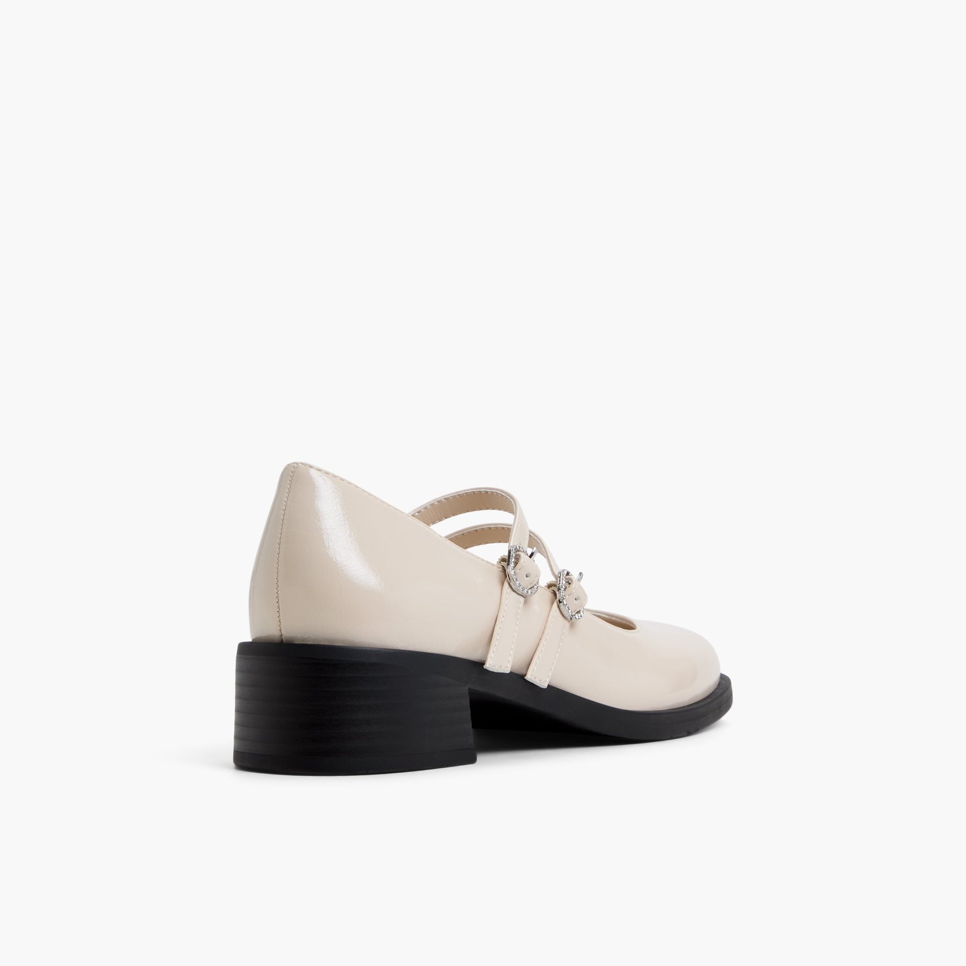 Test FR:Three-quarter angle of Oss Judie Mary janes's back side