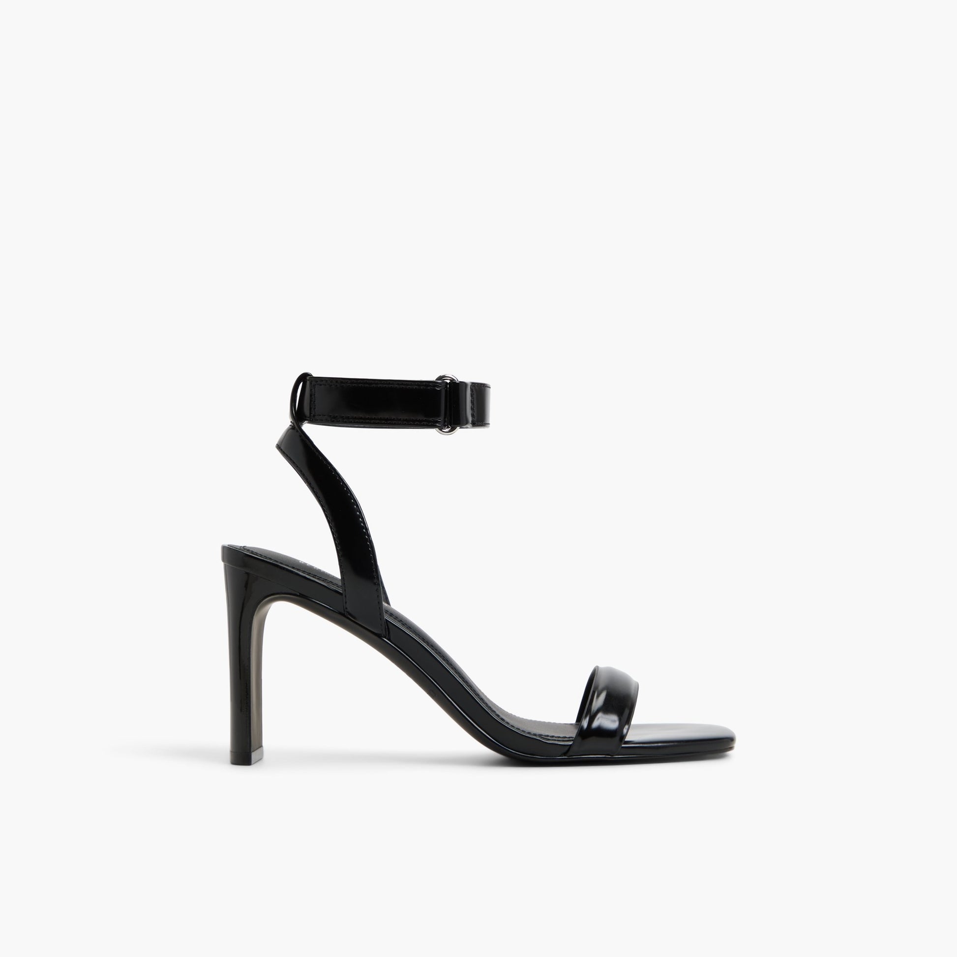Main View of Black Nichole High Heel Sandals for Womens