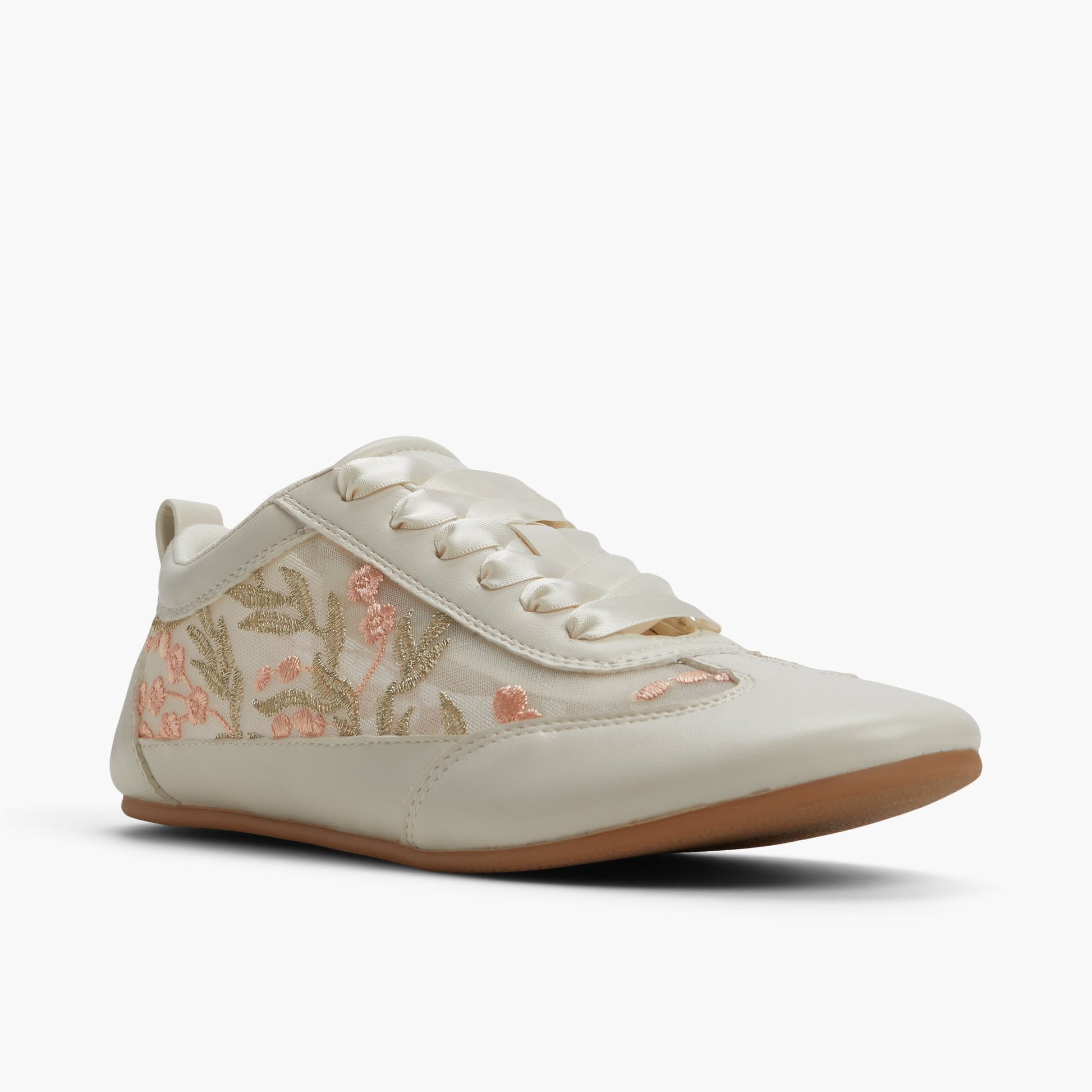 Test FR:Three-quarter angle of Autre Rose Quincie Sneaker bas's front side