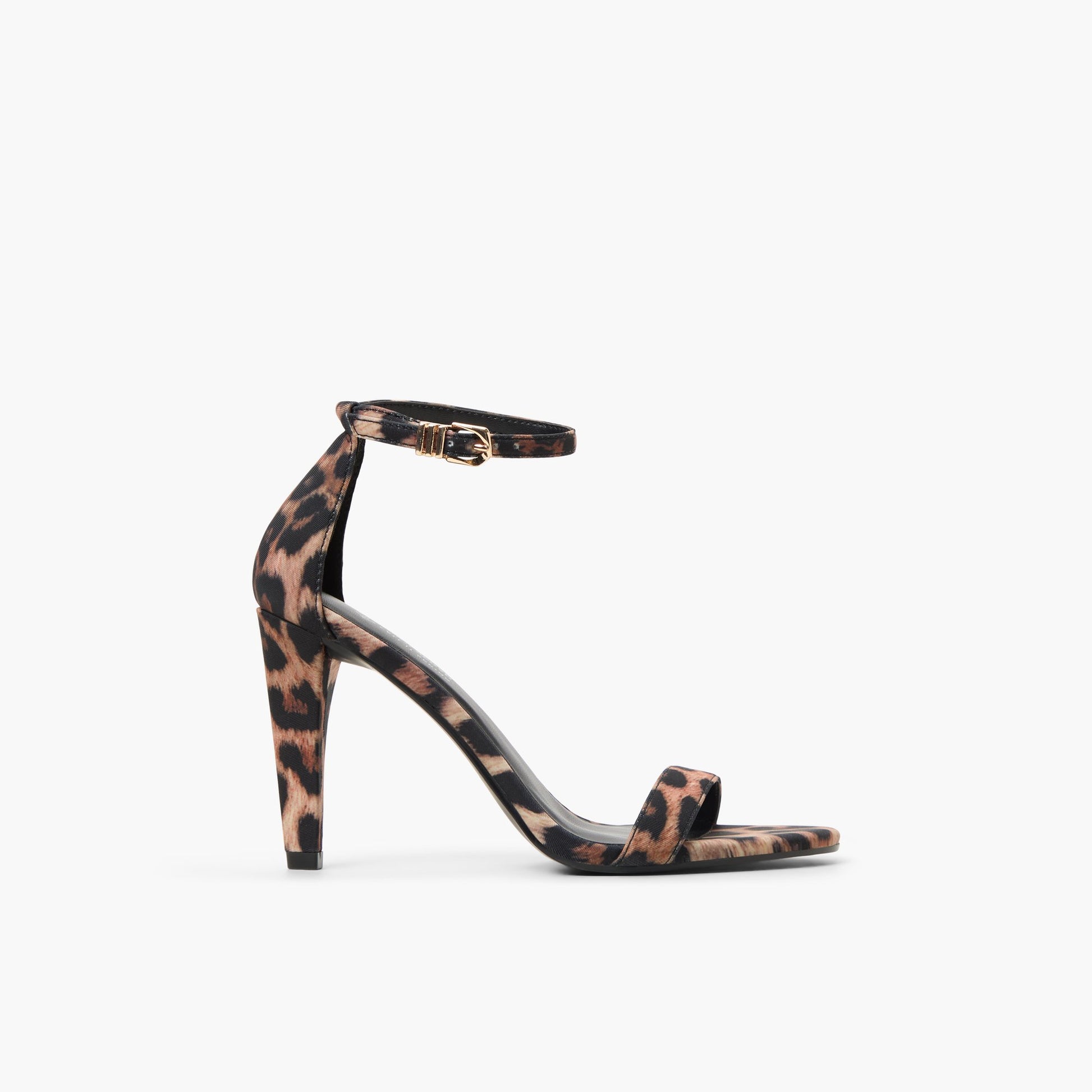 Main View of Brown Multi Jordynn High Heel Sandals for Womens