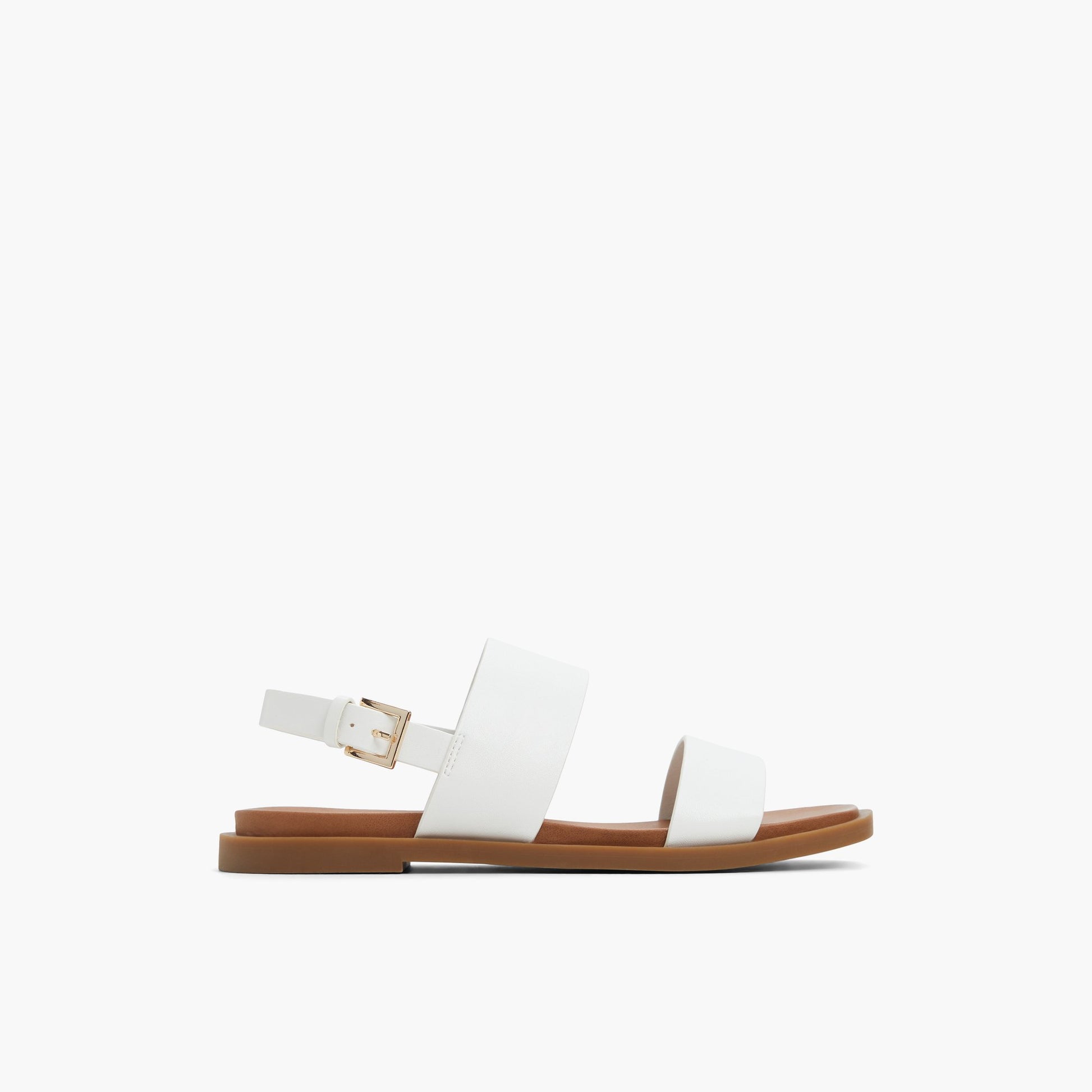 Main View of White Tiya Slingback Sandals for Womens