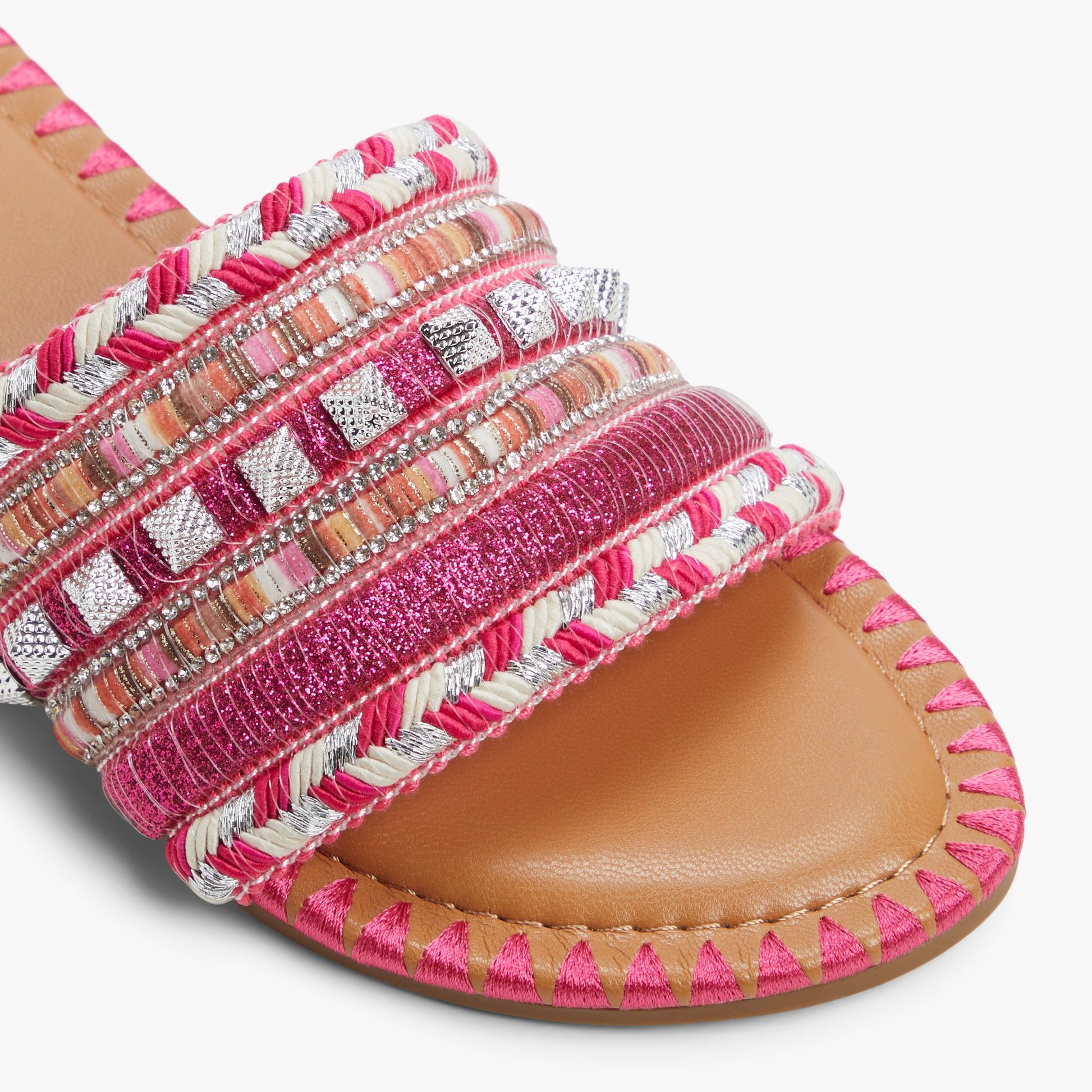 Close-up of the Bright Pink Aziza