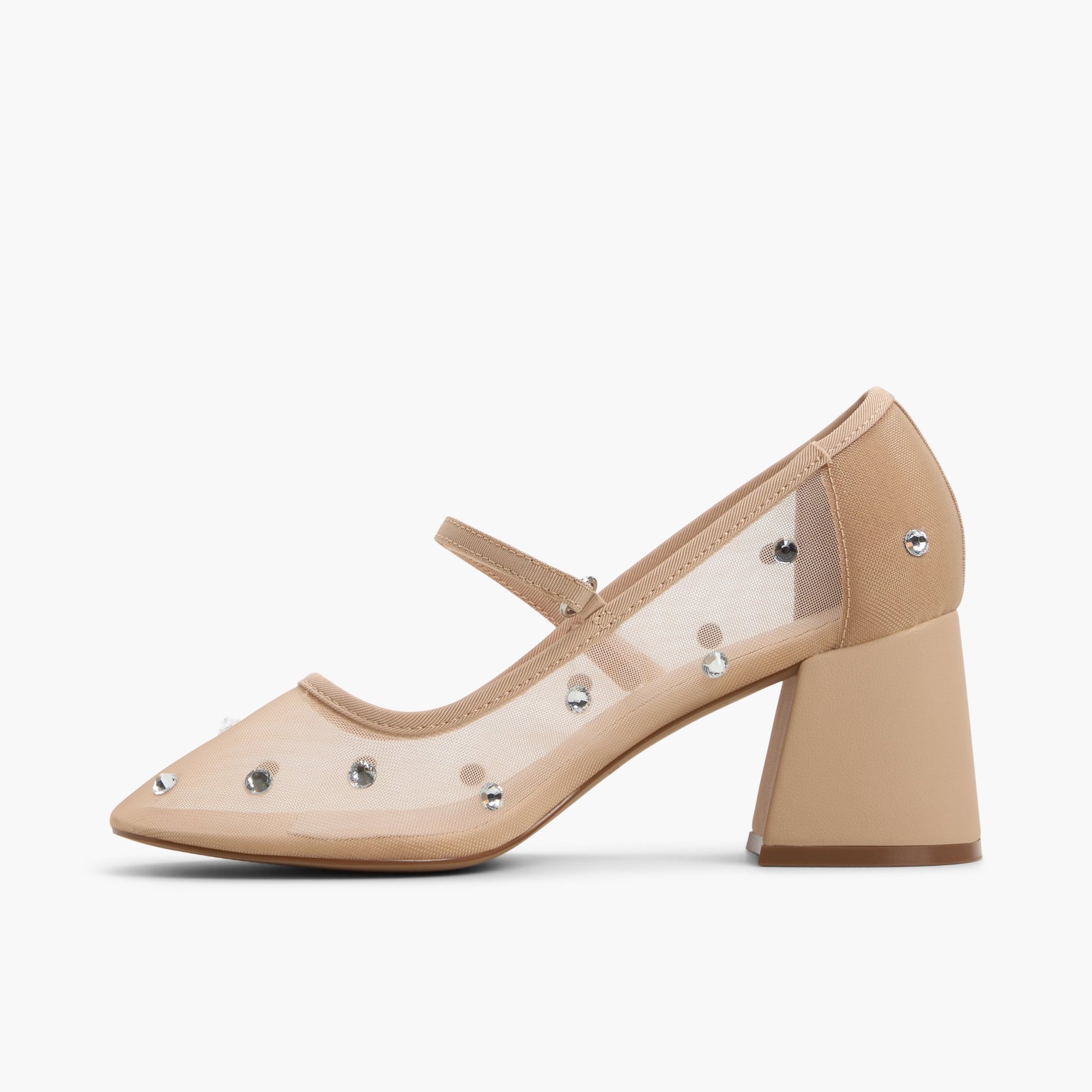 Side view of Beige Emmiee