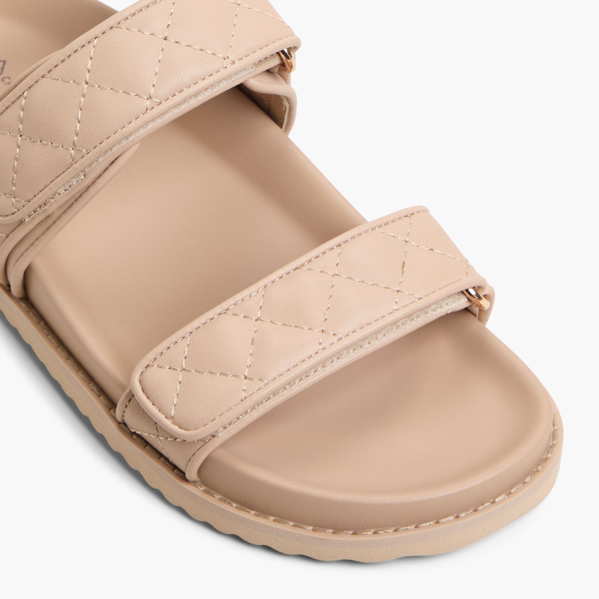 Close-up of the Medium Beige Anette Sandals