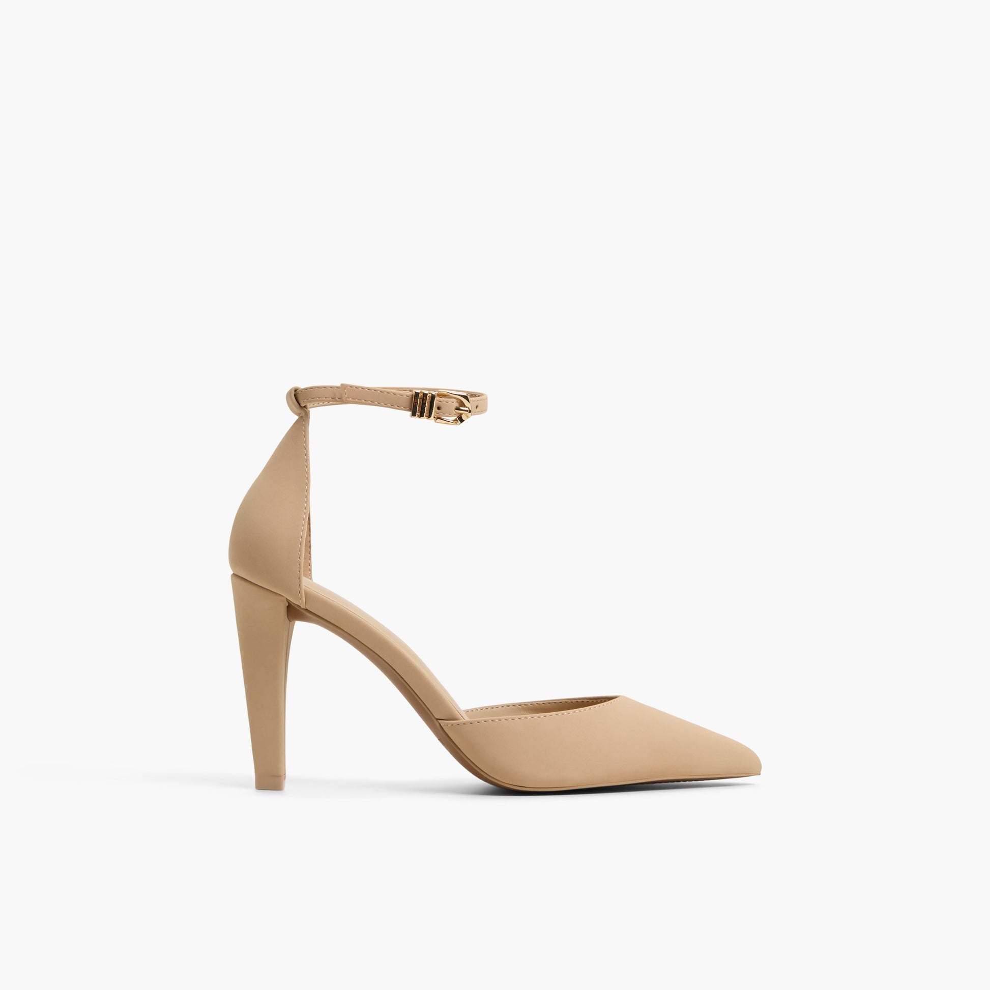 Main View of Beige Sukii High Heels for Womens