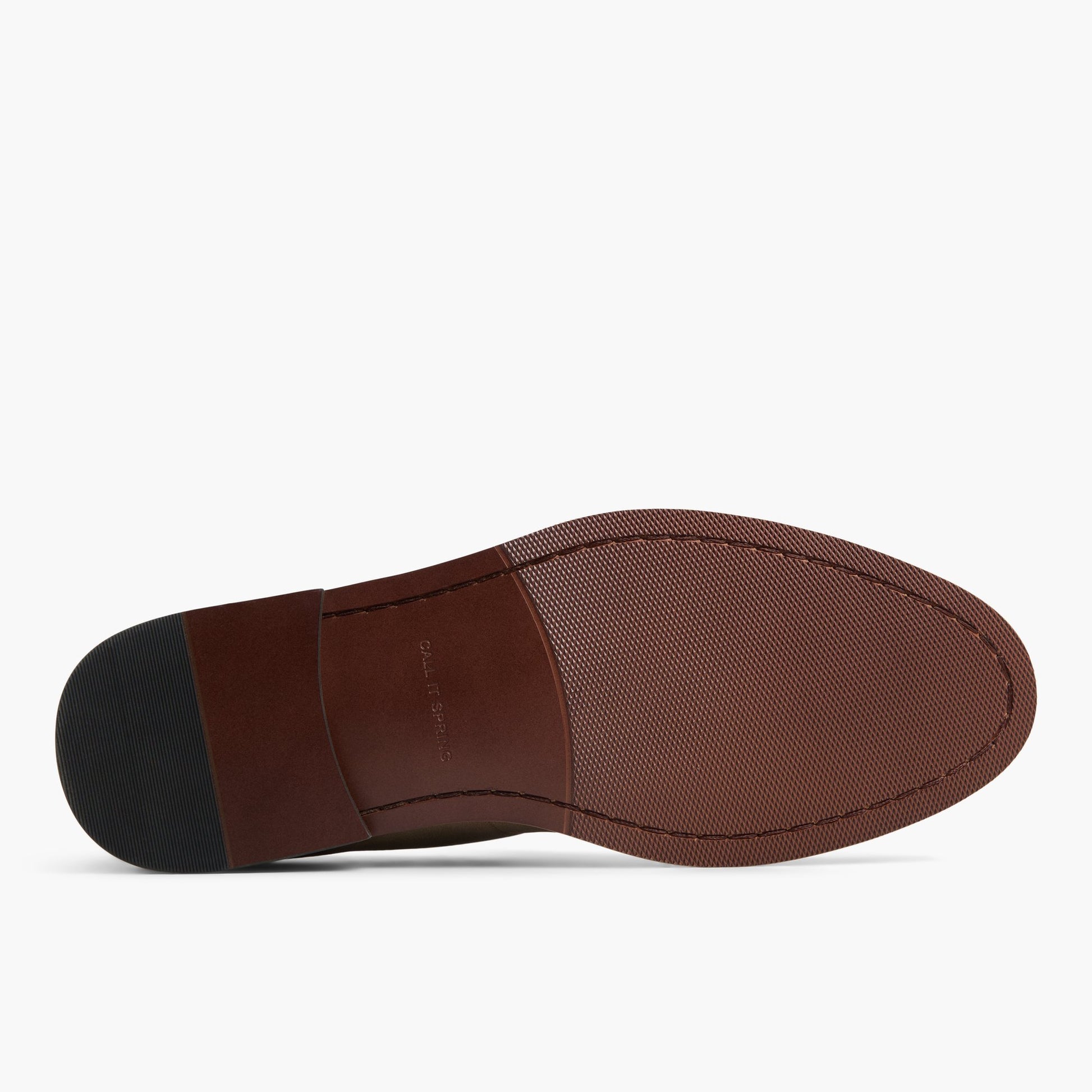 View of Taupe Woodhouse 's sole